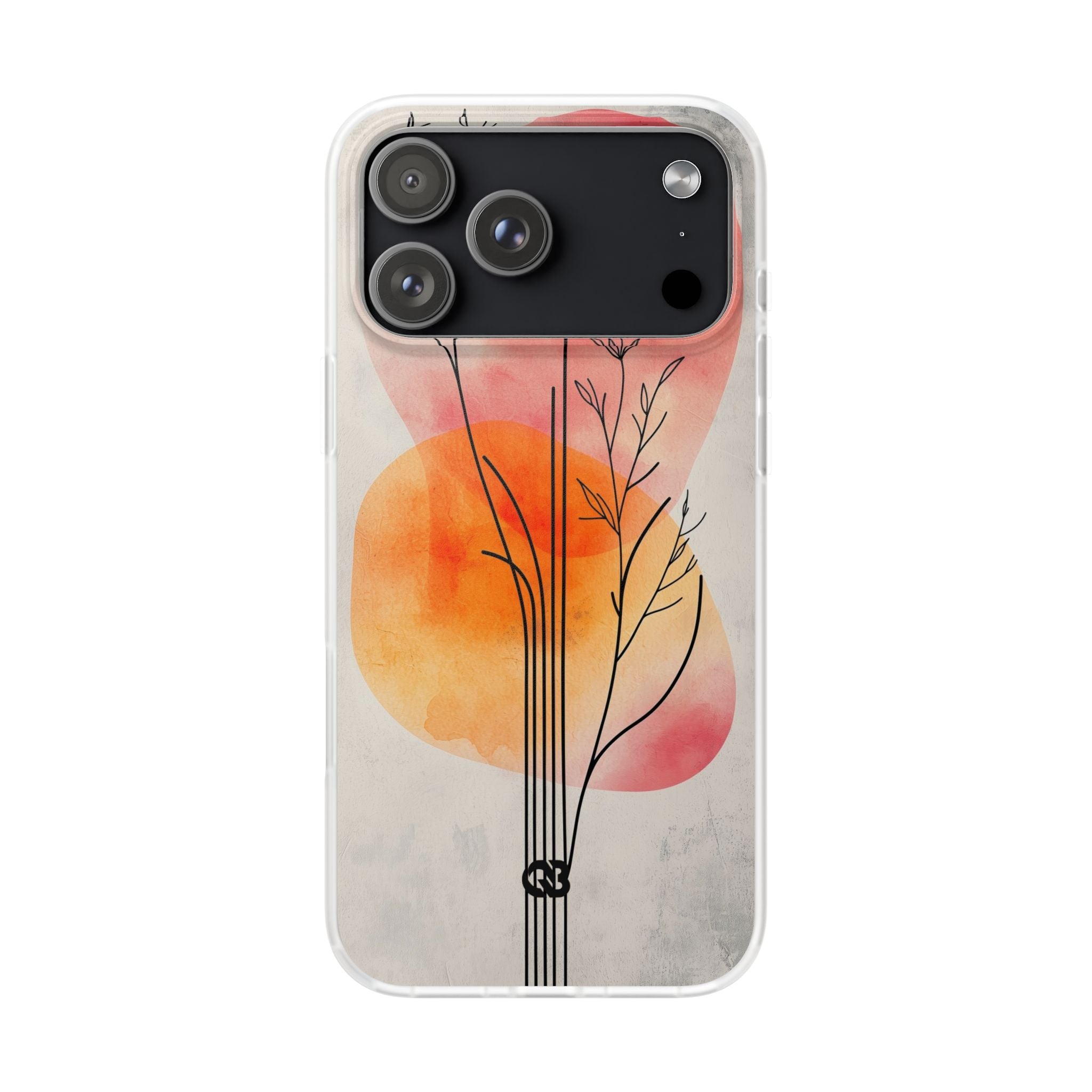 Crimson Bloom Lineage · Soft Phone Case for iPhone