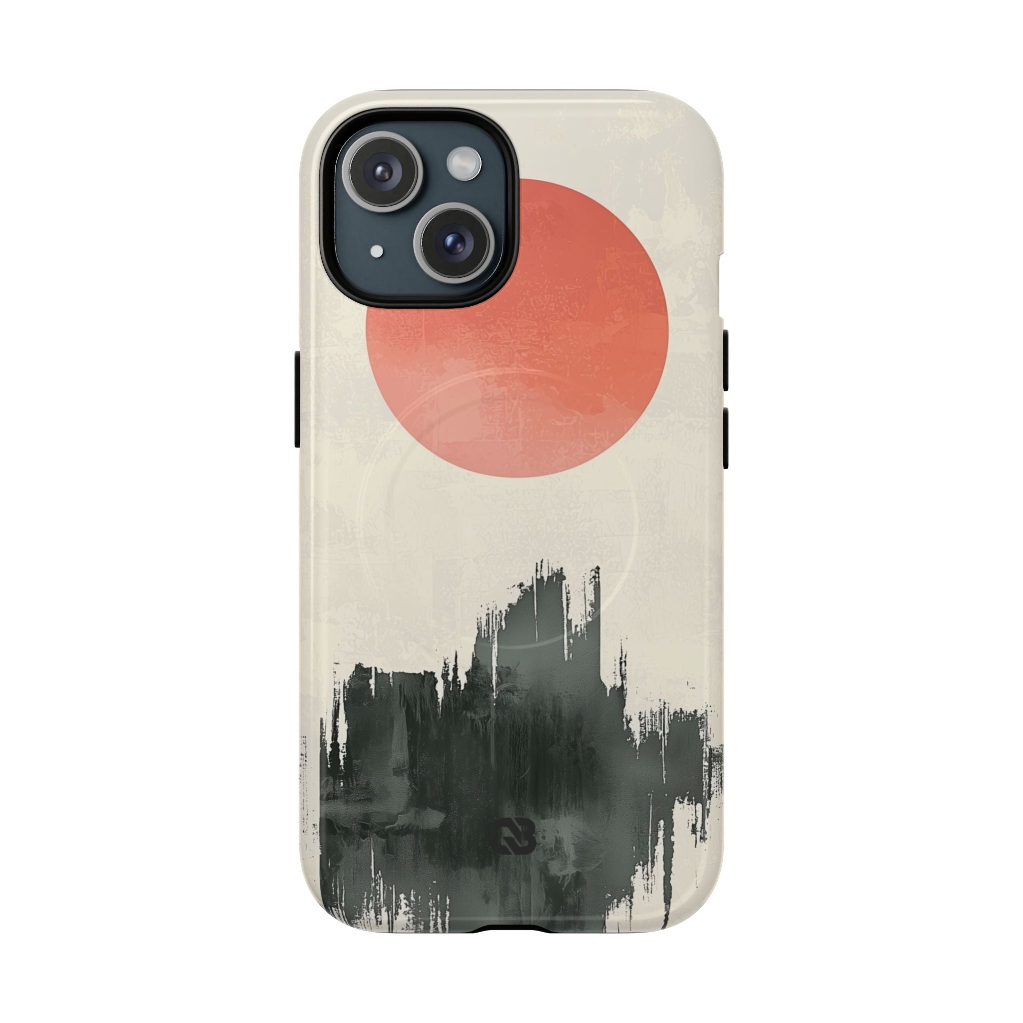 Crimson Sun Strokes · Tough+ Phone Case for iPhone · Magsafe