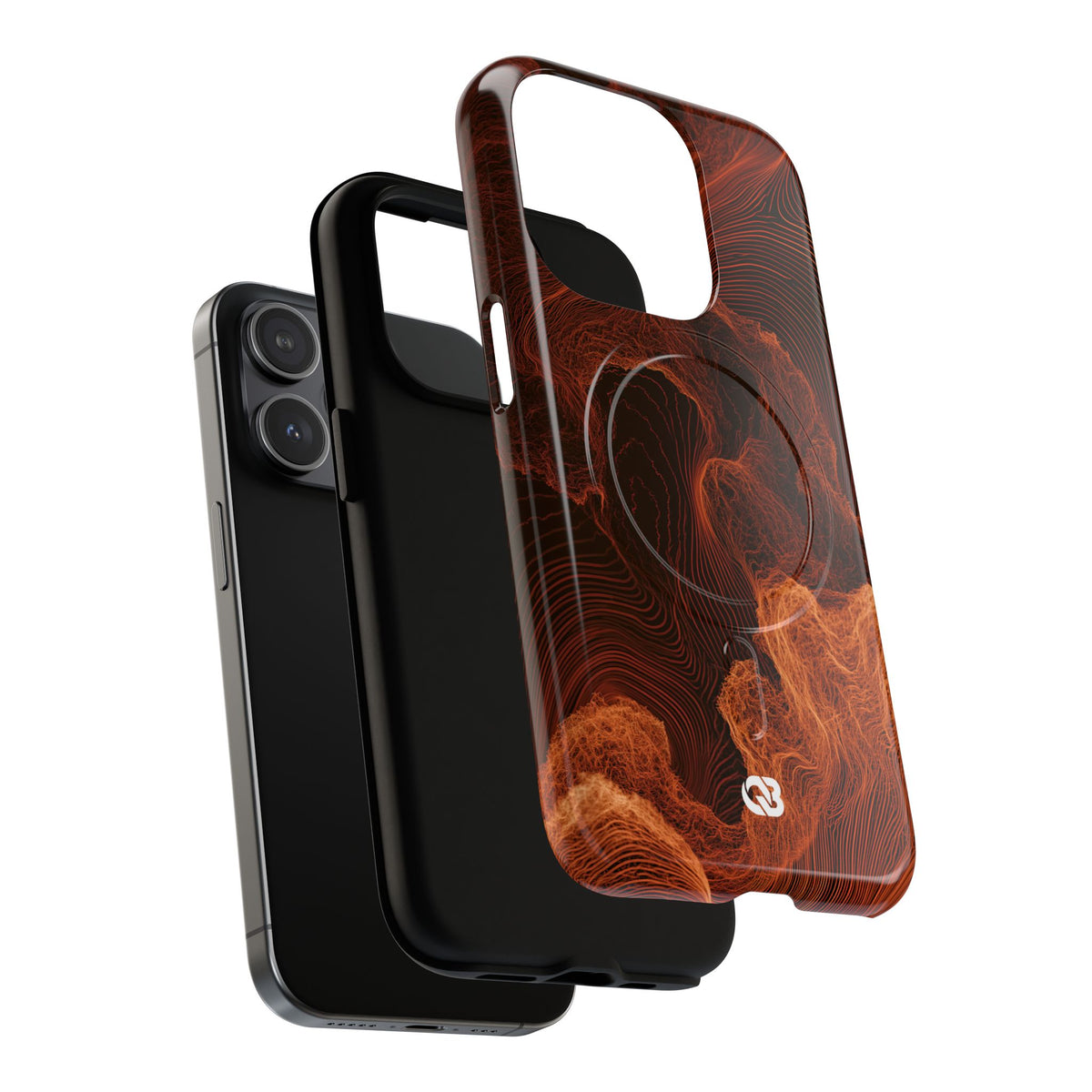 Amber Filament · Tough 2.0 Magnetic Phone Case for iPhone · Orange