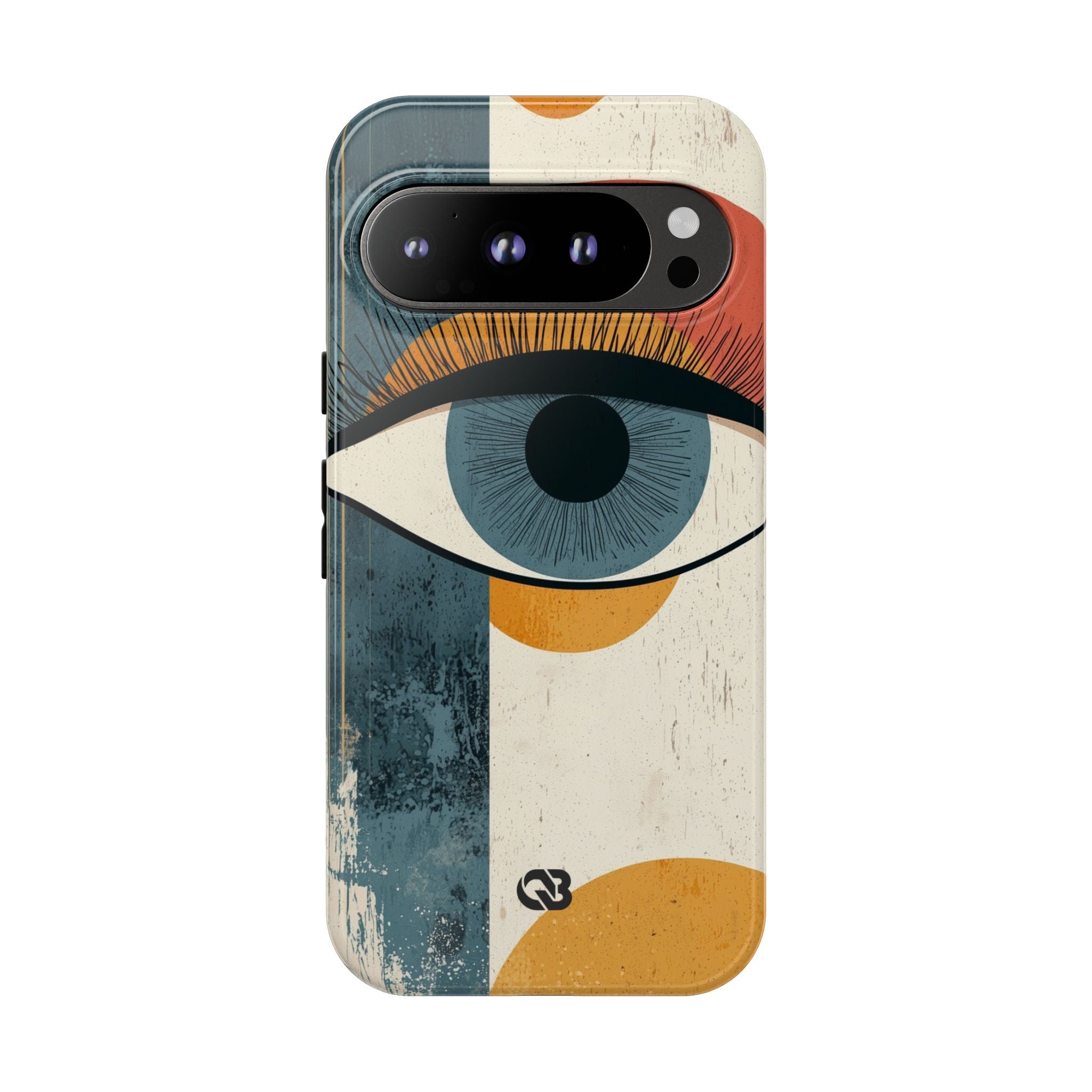 Distressed Azure Ocular · Tough Phone Case for Google Pixel