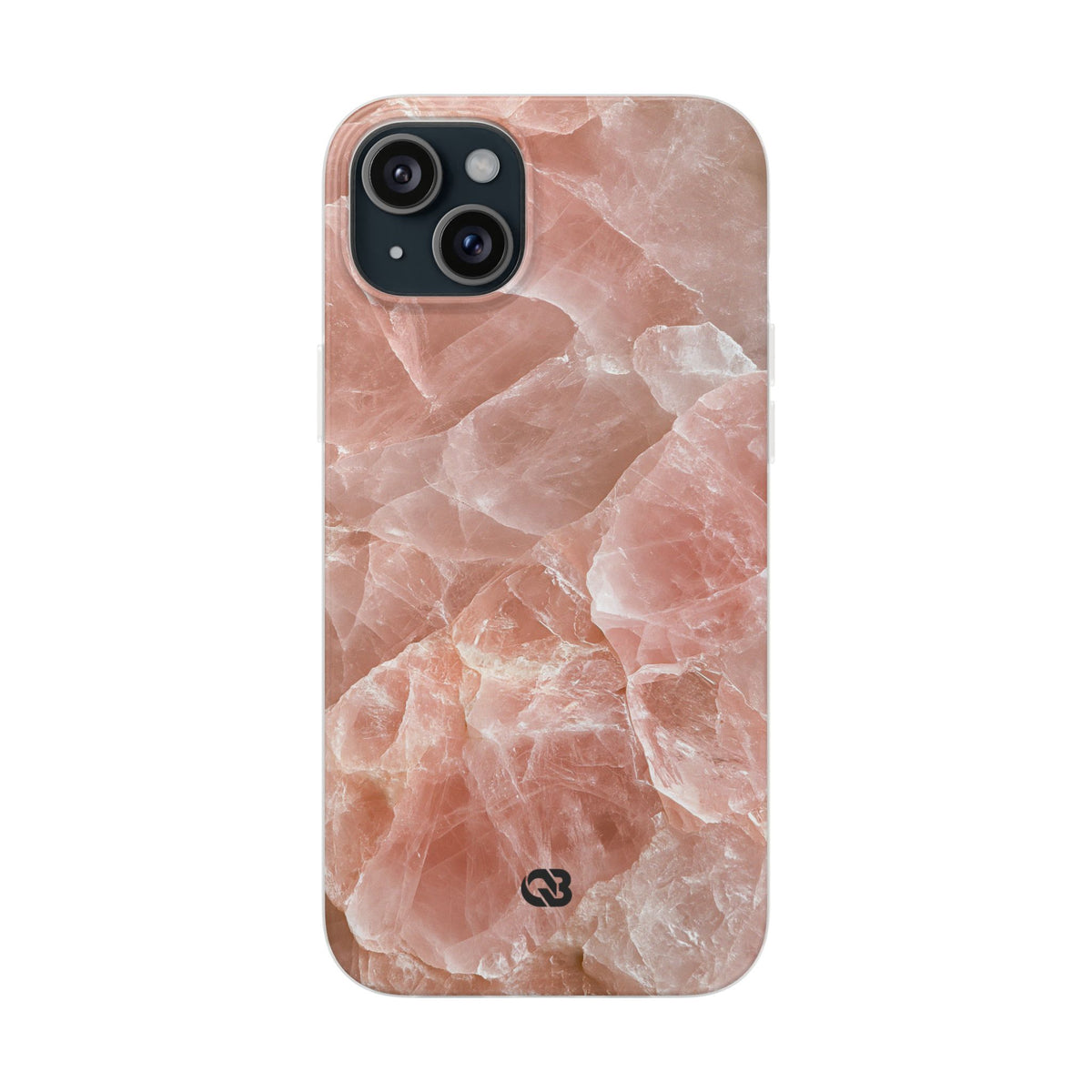 Rose Quartz Facet · Lite Phone Case for iPhone · Pink