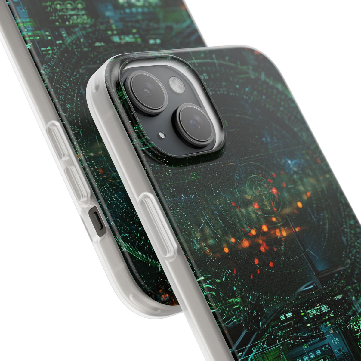 Tactical Avionics HUD · Lite Phone Case for iPhone · Green