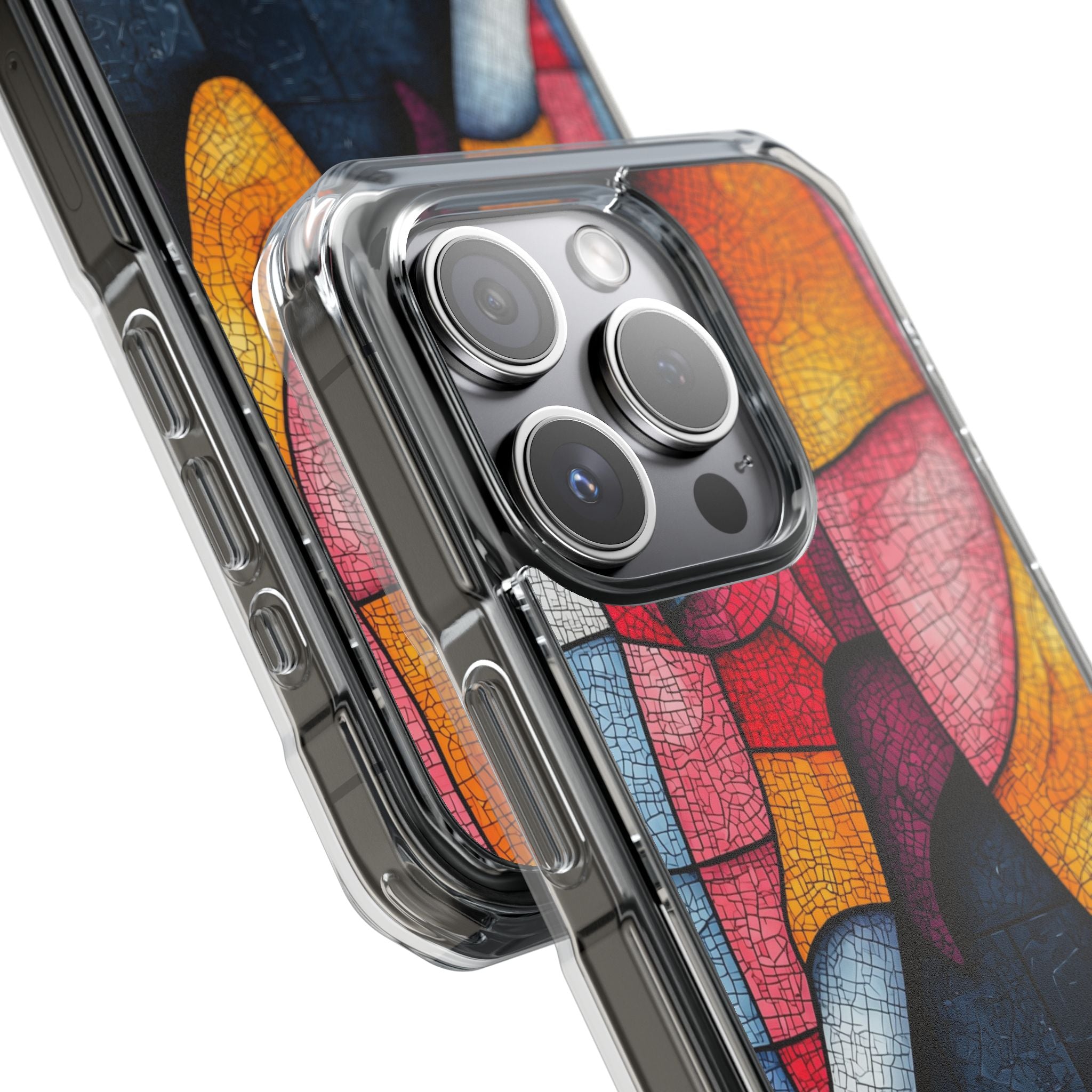 Elephant Mosaic iPhone 15 Pro Case - Impact