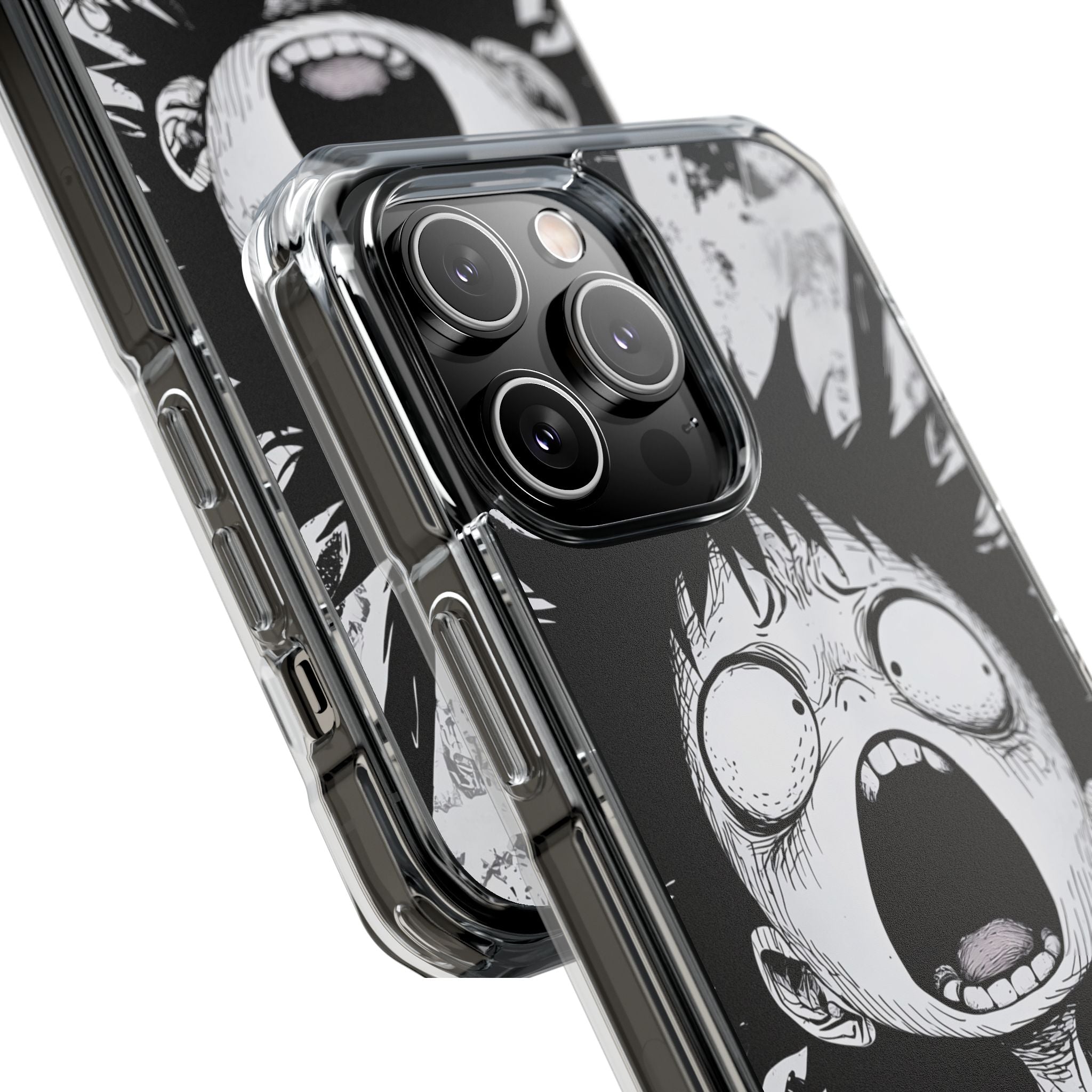 Screaming Stripes iPhone 14 Pro Max Case - Impact