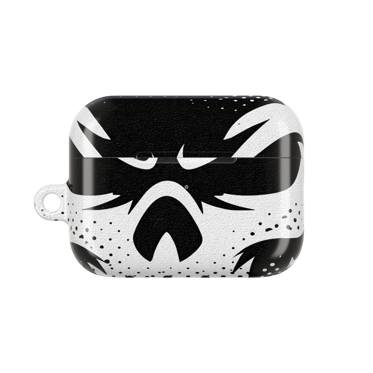 Phantom Halftone · Hard Case for AirPods & AirPods Pro · Black