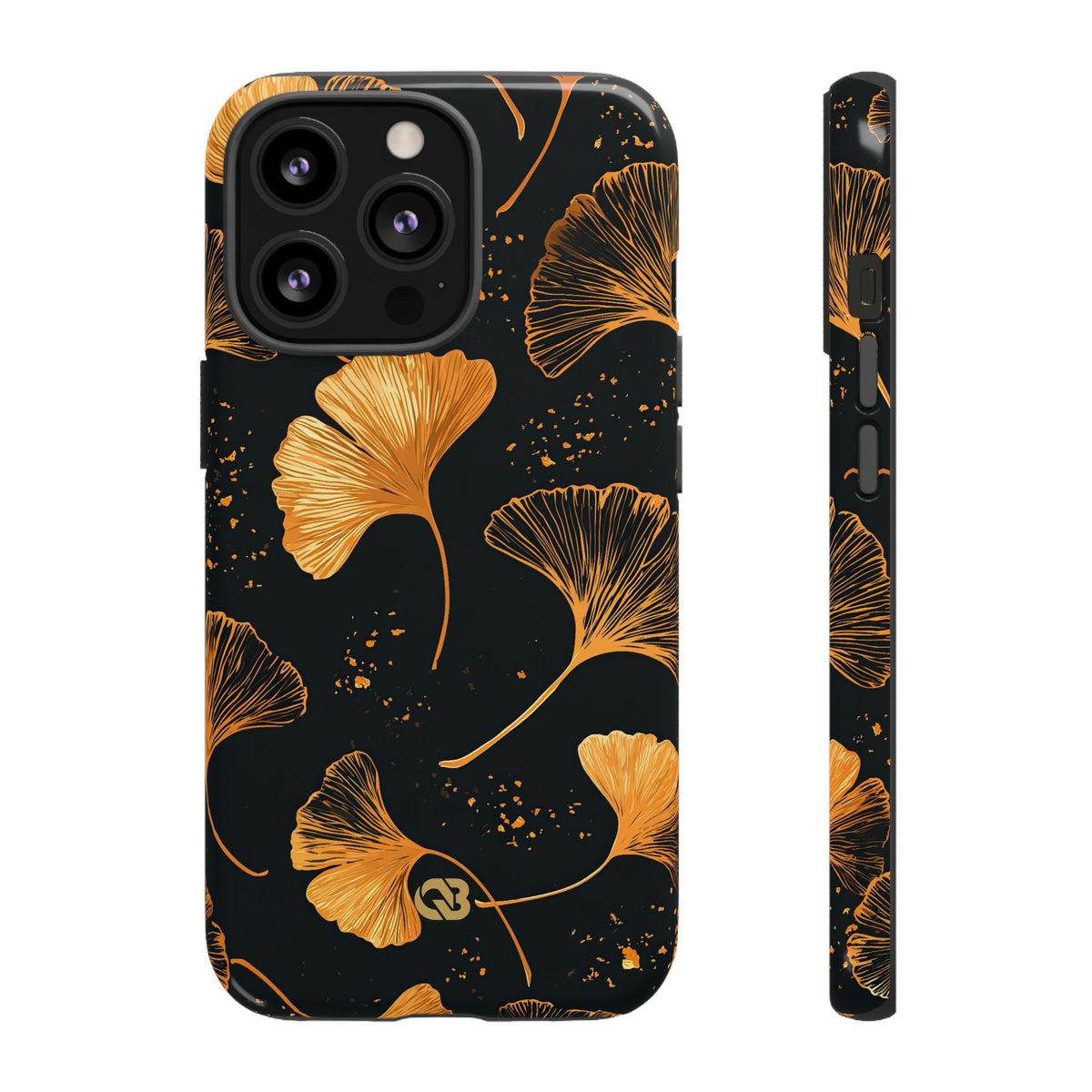 Gilded Ginkgo · Tough Phone Case for iPhone · Gold