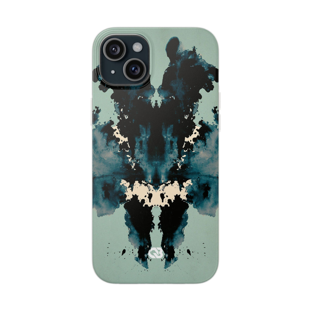 Rorschach Ink Void · Lite Phone Case for iPhone · Black
