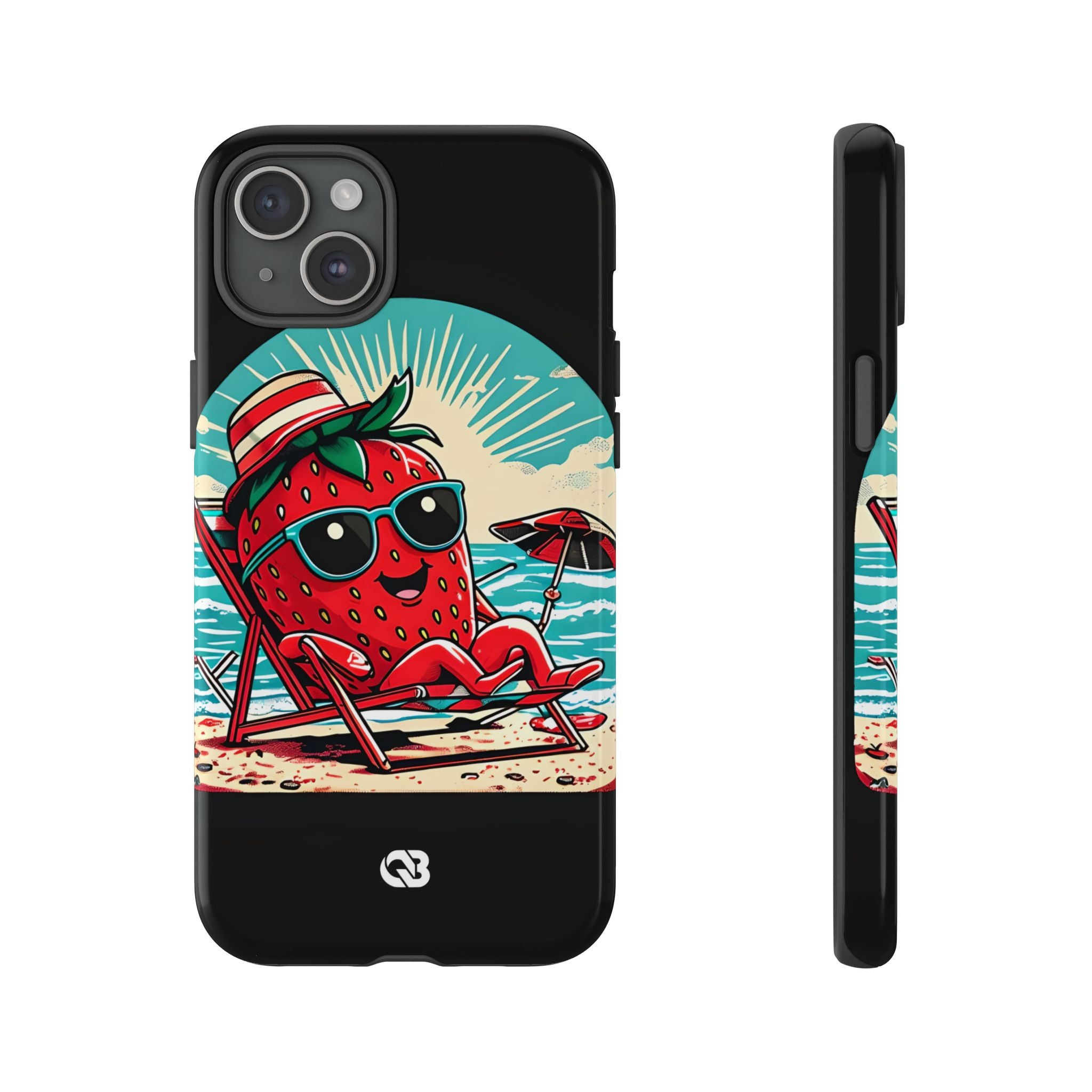 Retro Coastal Berry · Tough Phone Case for iPhone