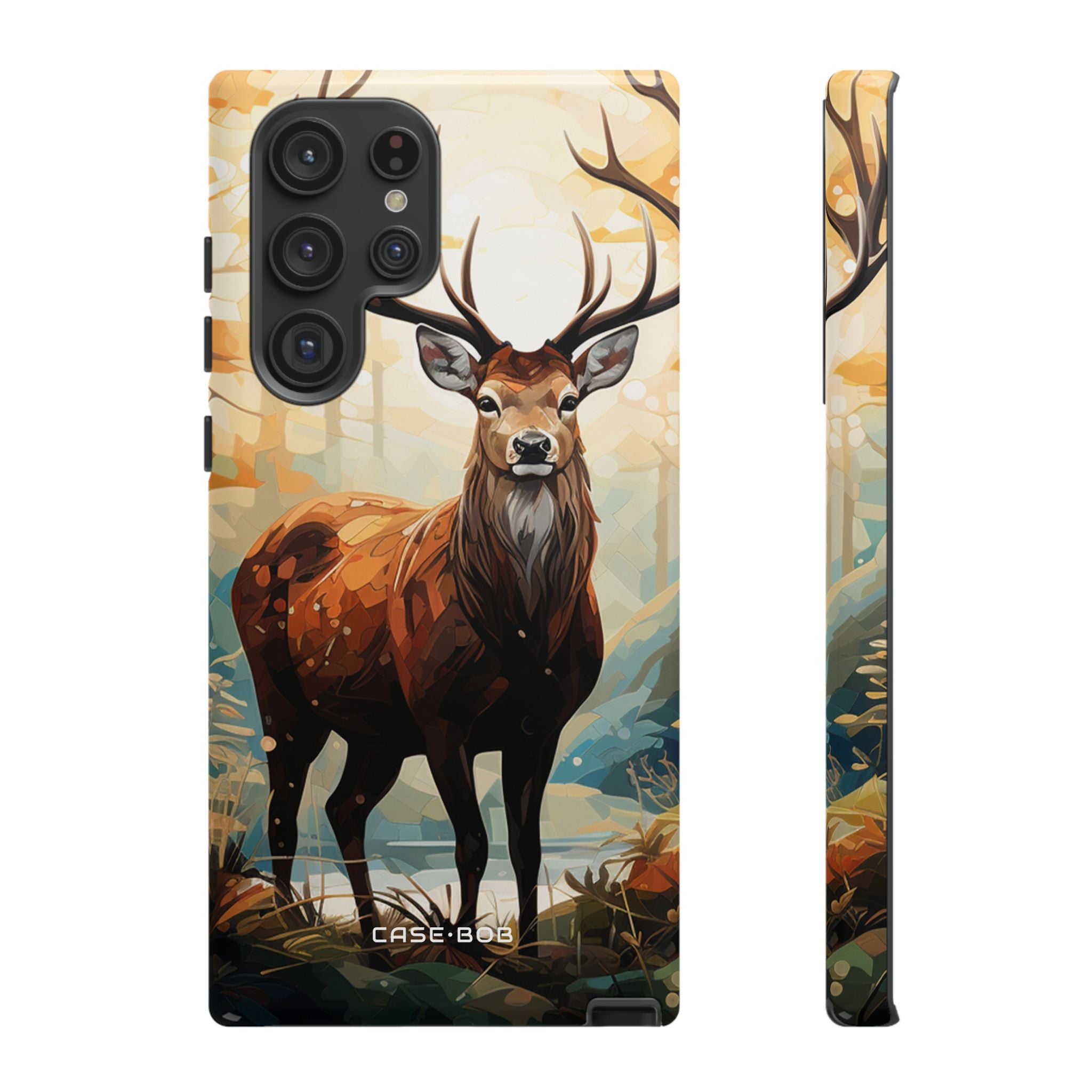Glowing Stag Samsung S22 Ultra Case - Tough - CASE•BOB