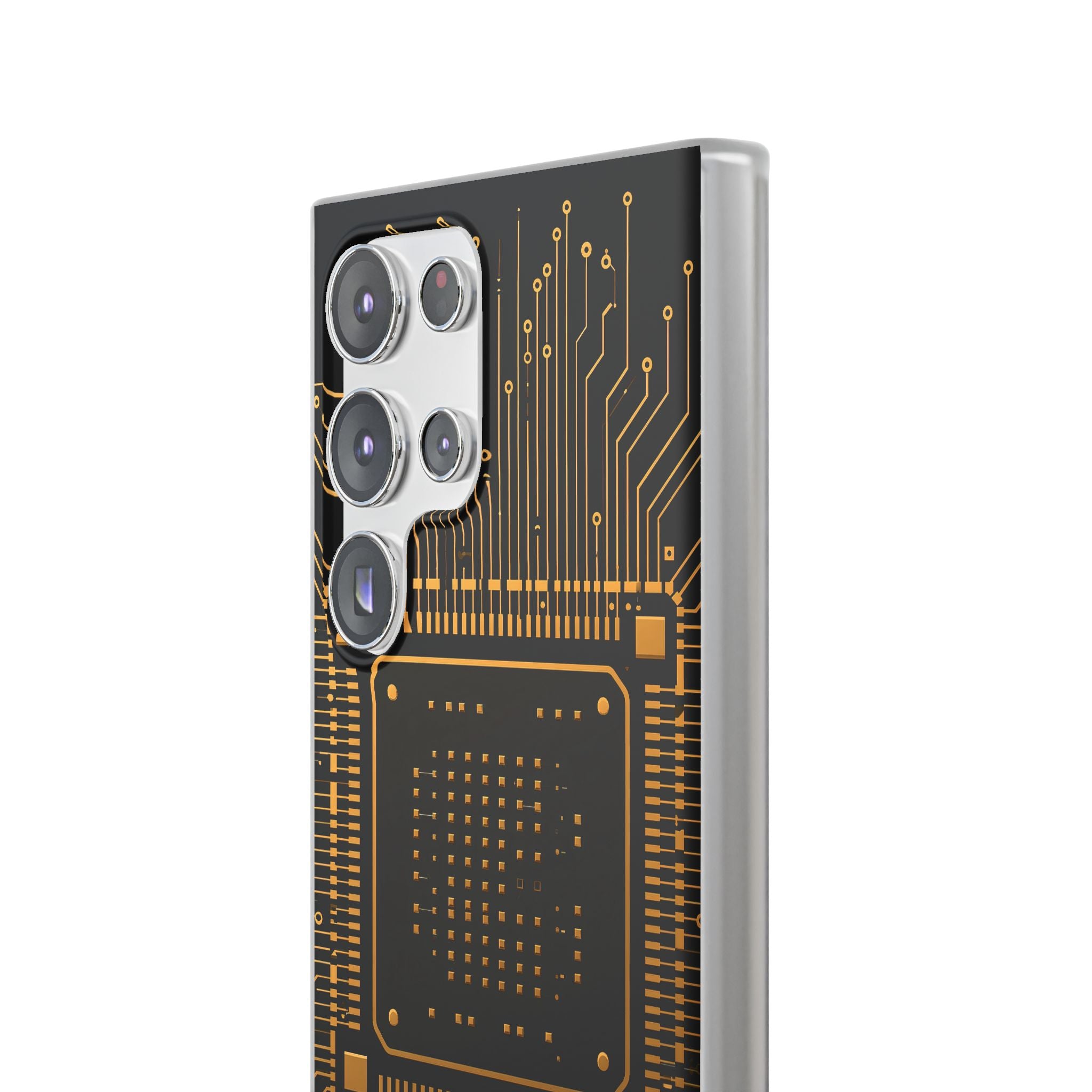 Gold Lite Phone Case for Samsung - Cyber Gold Processor