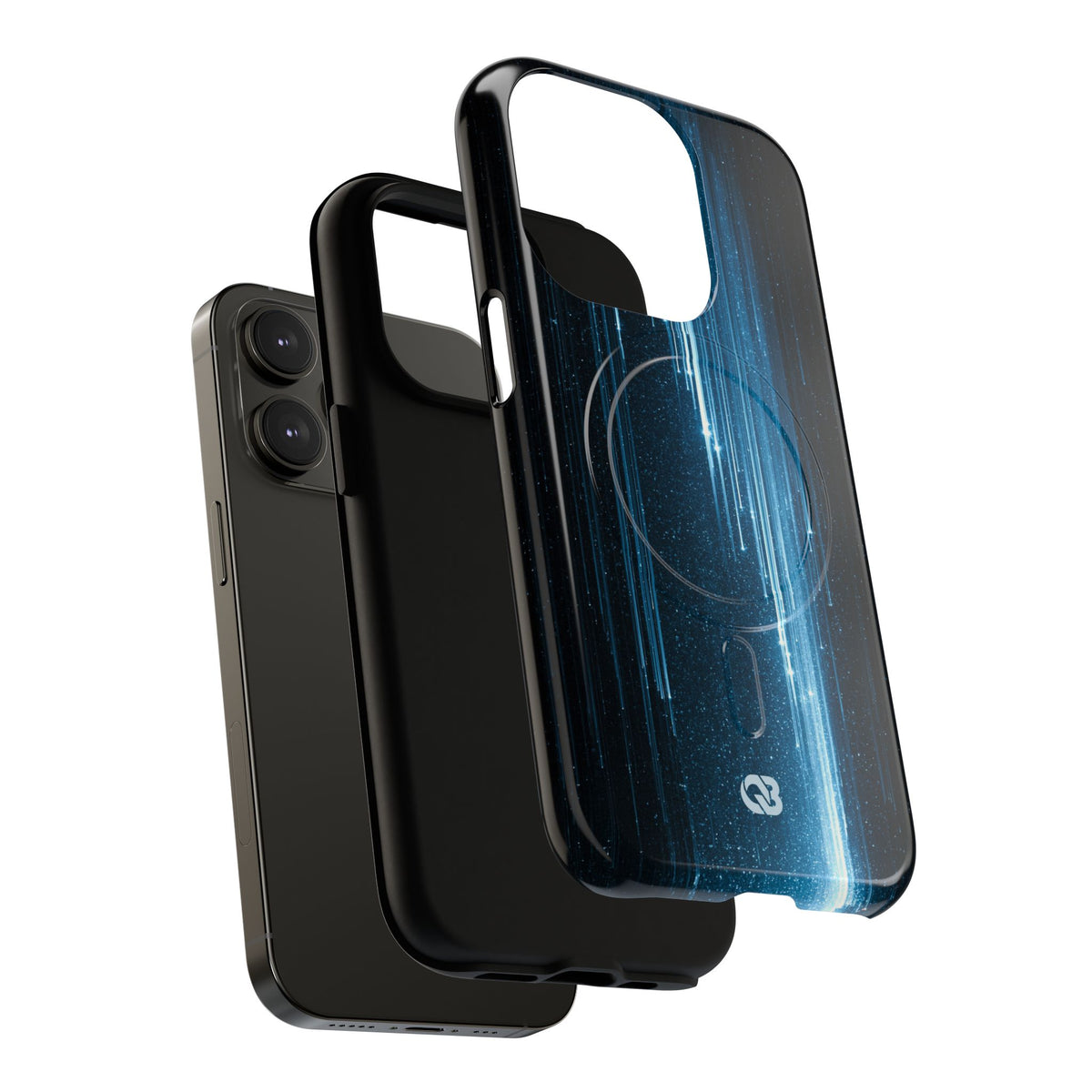 Nocturnal Cascade · Tough 2.0 Magnetic Phone Case for iPhone · Black