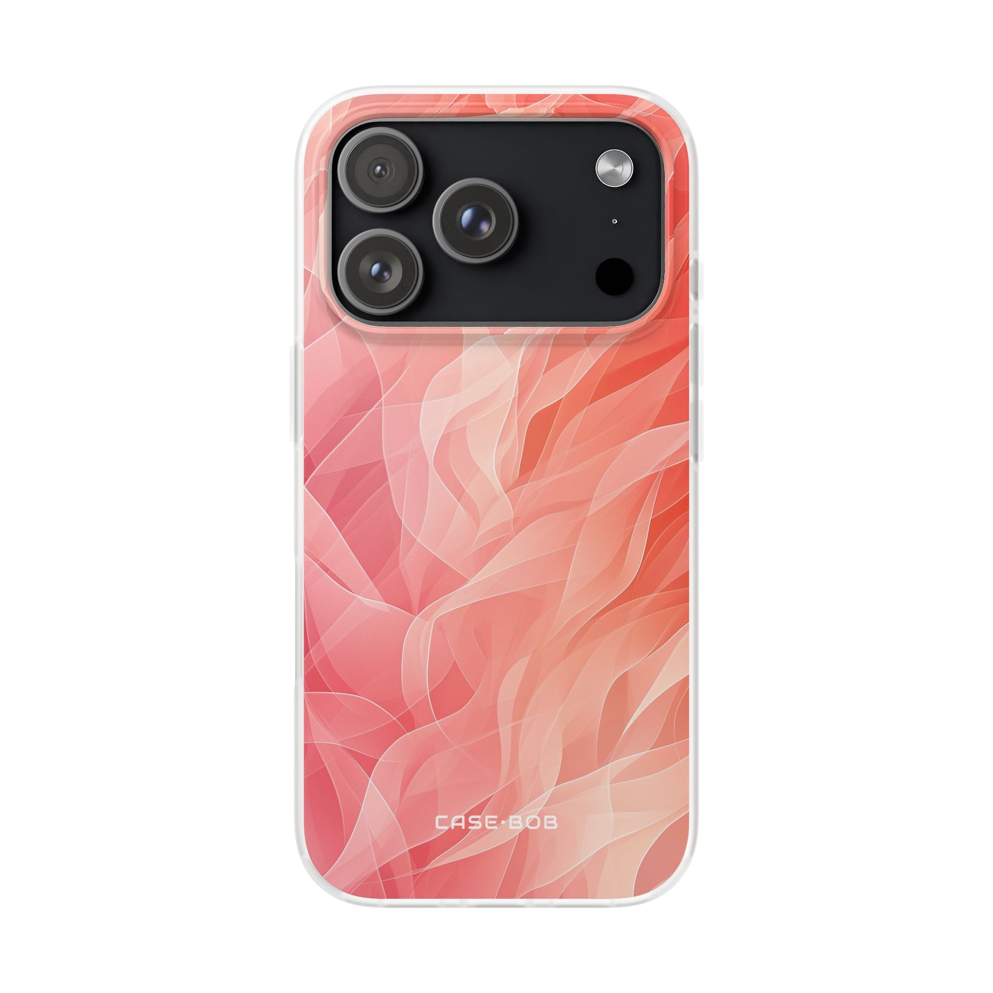 Peach Wave Drift iPhone 17 Pro Case - Soft - CASE•BOB