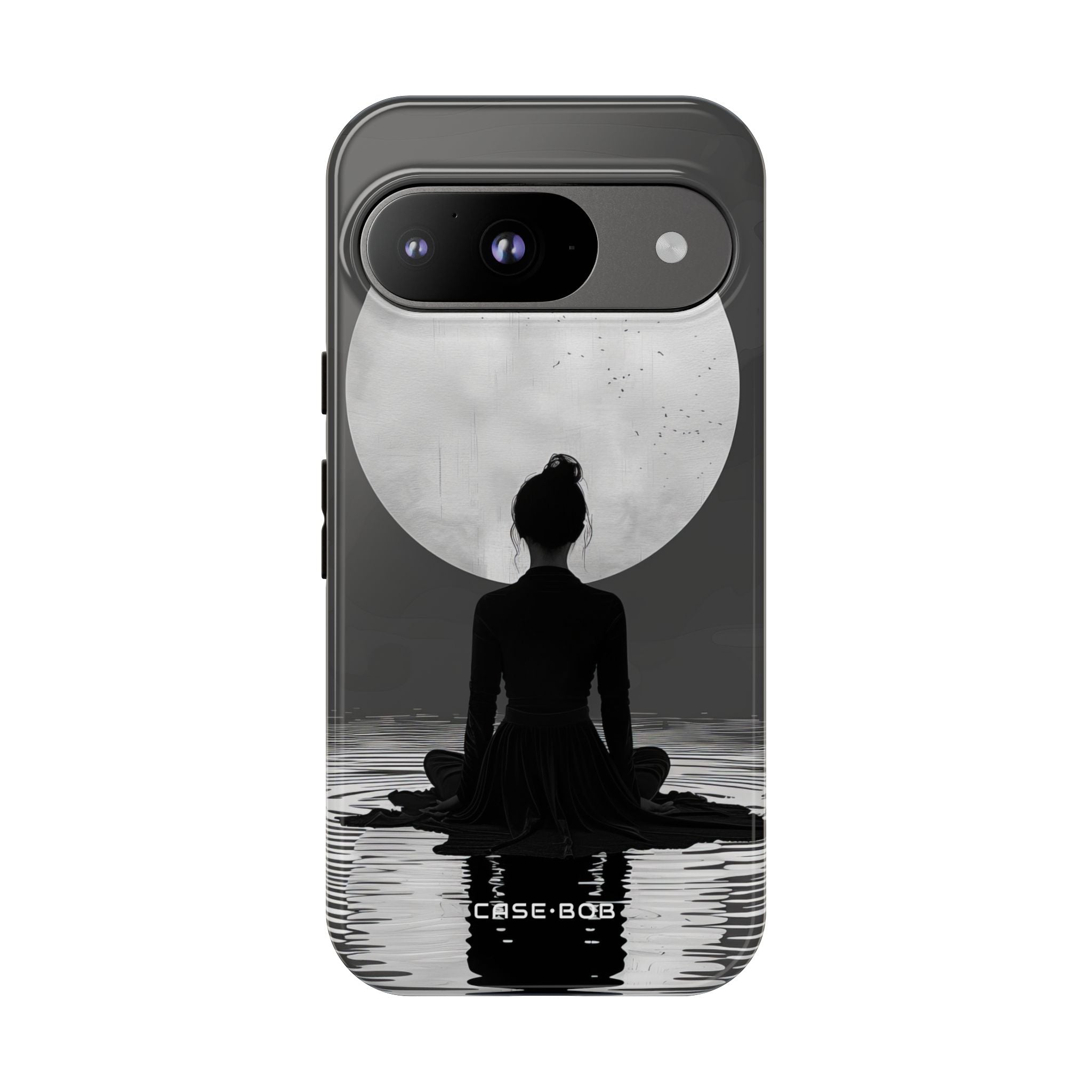 Silhouette Moonlight Google Pixel 9 Case - Tough