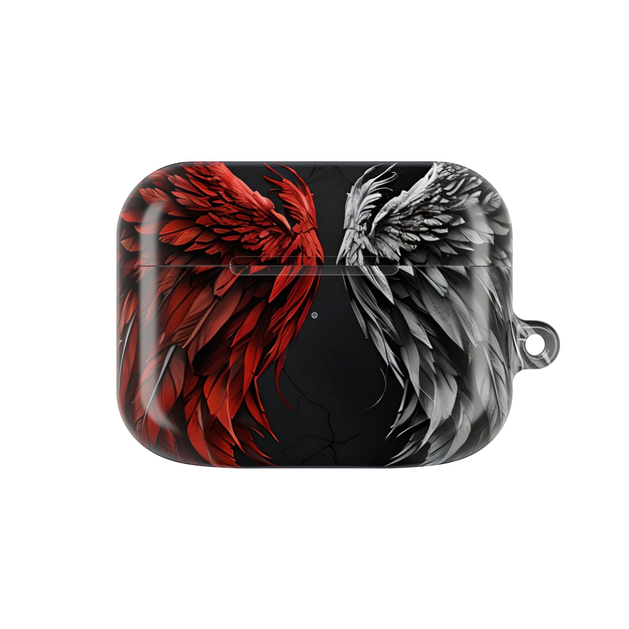 Crimson Silver Wings - AirPods Cover