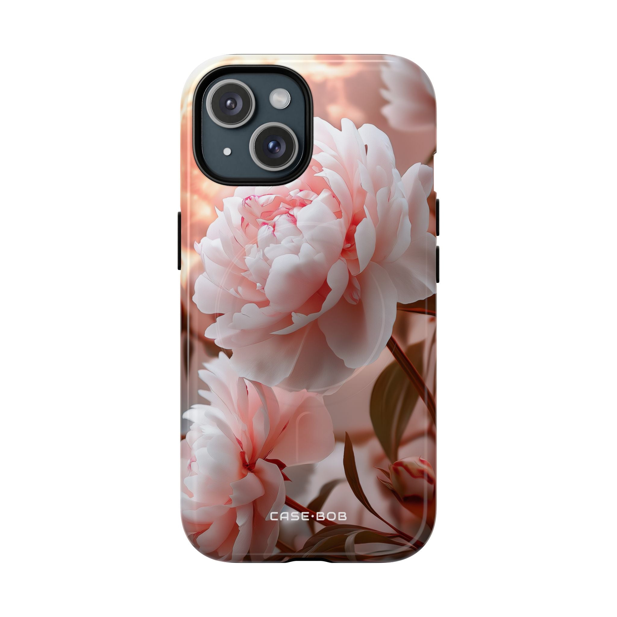 Peony Moonlight iPhone 15 Case - Tough+