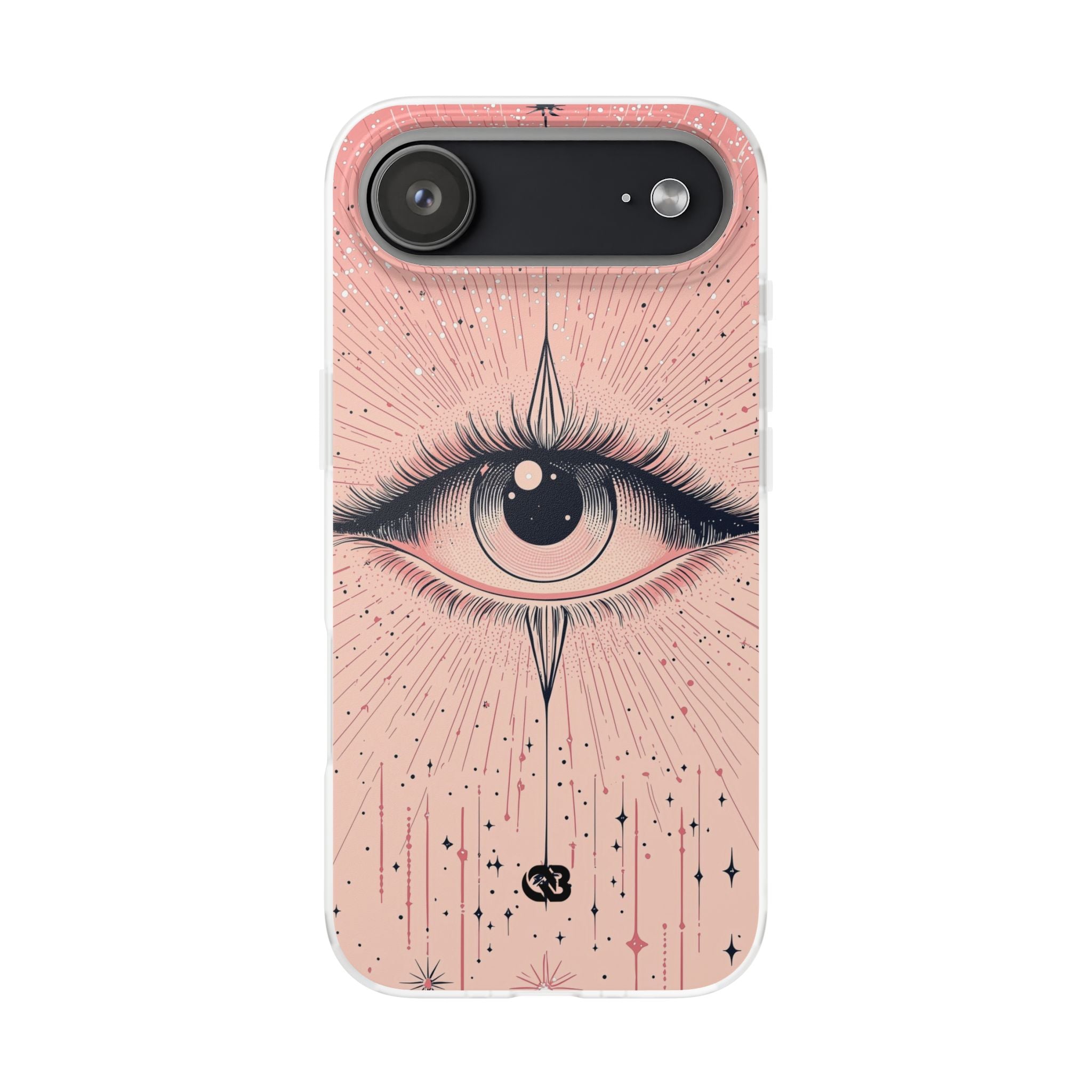 Obsidian Cosmic Gaze · Soft Phone Case for iPhone