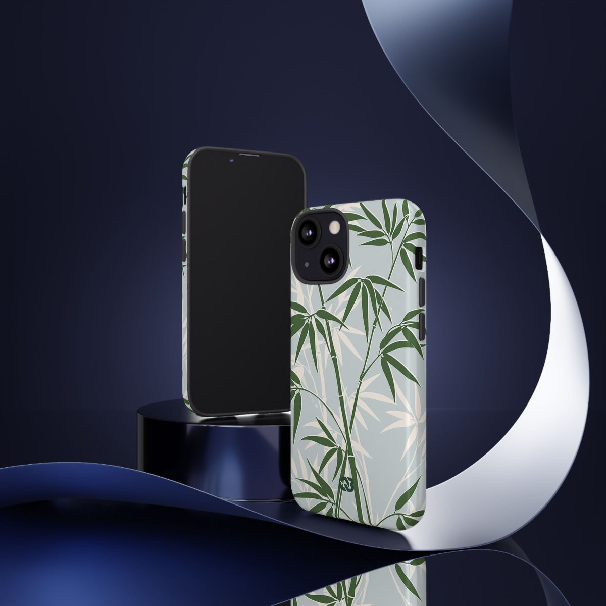 Serene Bamboo · Tough Phone Case for iPhone · Green