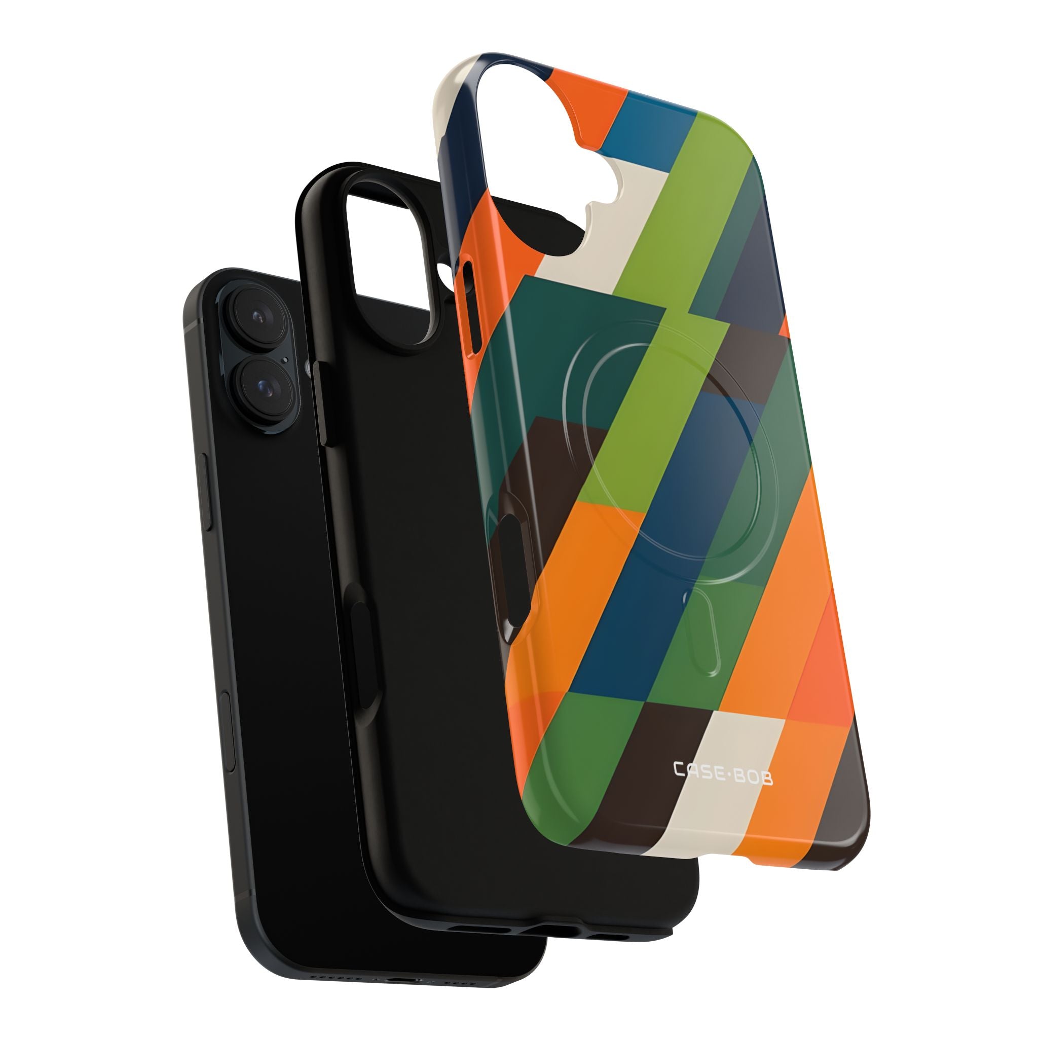 Diagonal Blaze iPhone 16 Plus Case - Tough+