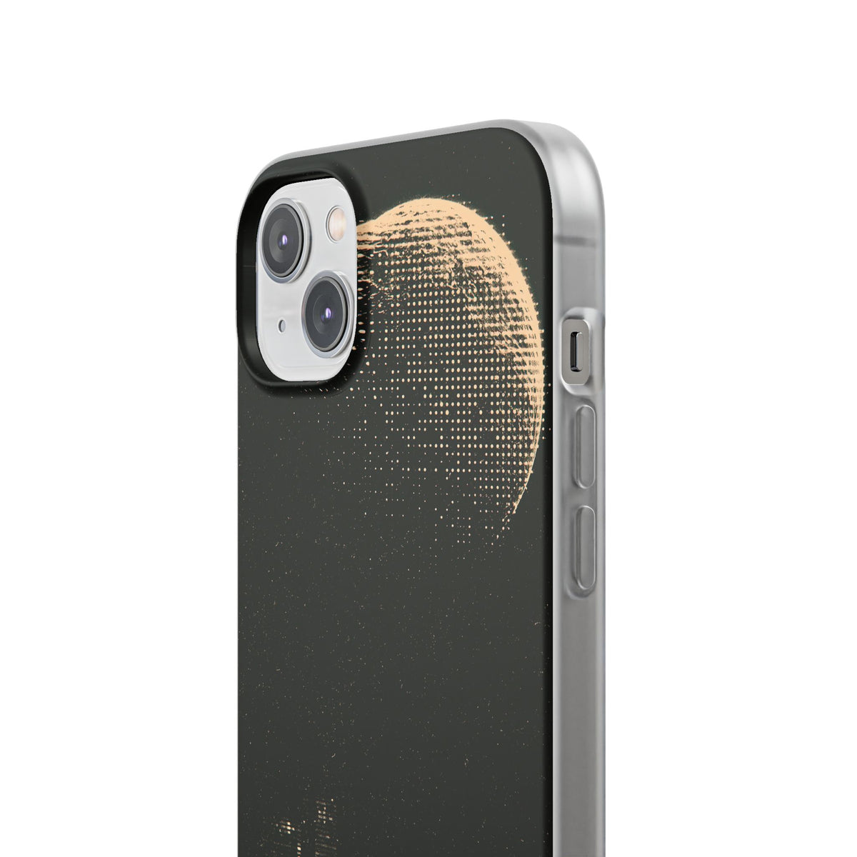 Lunar Metropolis Nocturne · Lite Phone Case for iPhone · Black