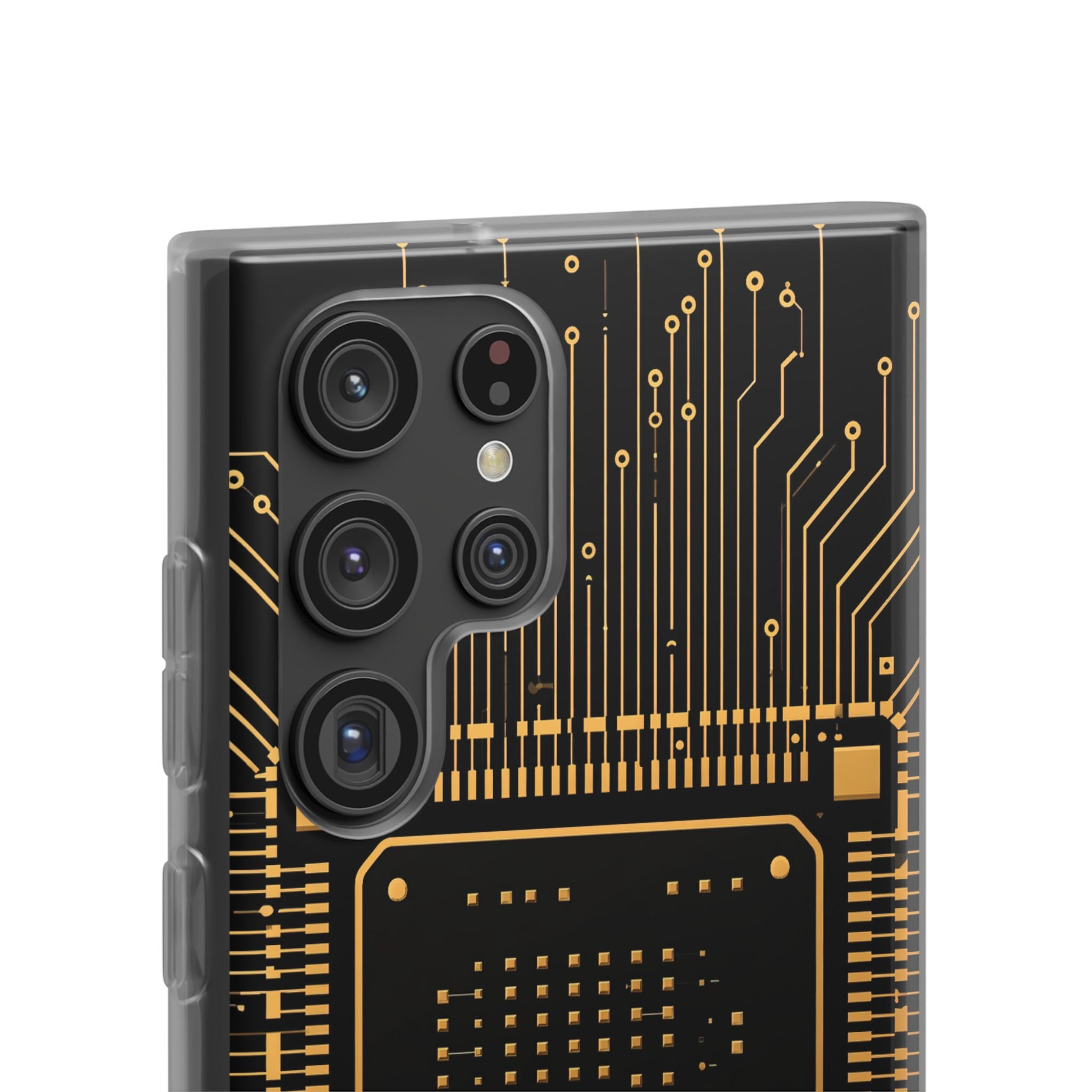Gold Lite Phone Case for Samsung - Cyber Gold Processor