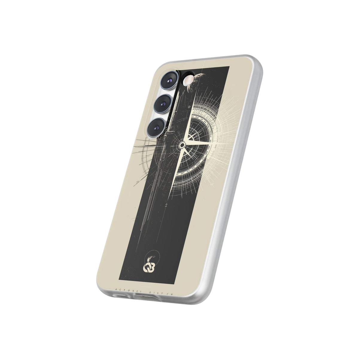 Beige Lite Phone Case for Samsung - Zenith Vector Spire