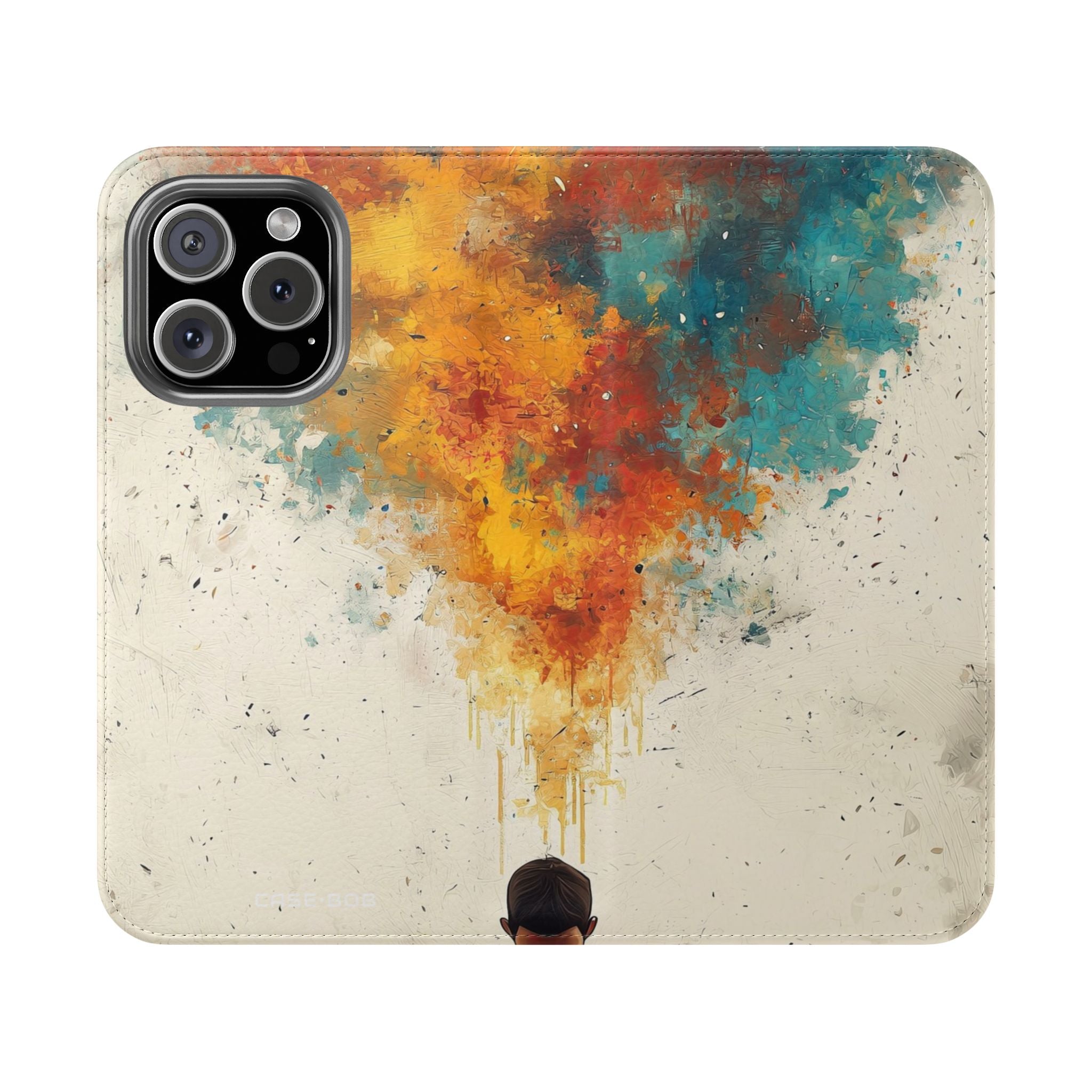 Meditative Ember - iPhone 16 Pro Case - Wallet