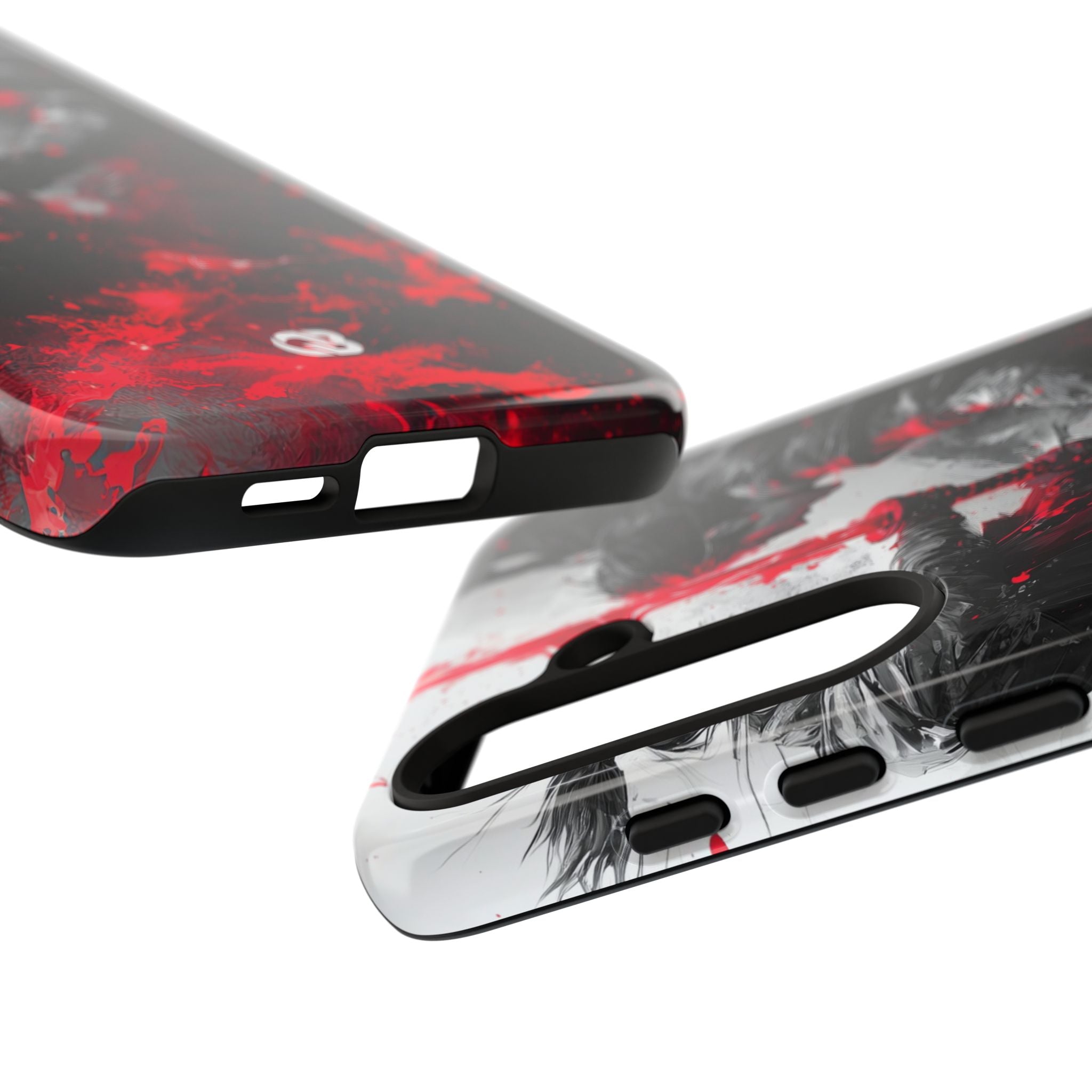 Shattered Crimson Duel · Tough Phone Case for Samsung