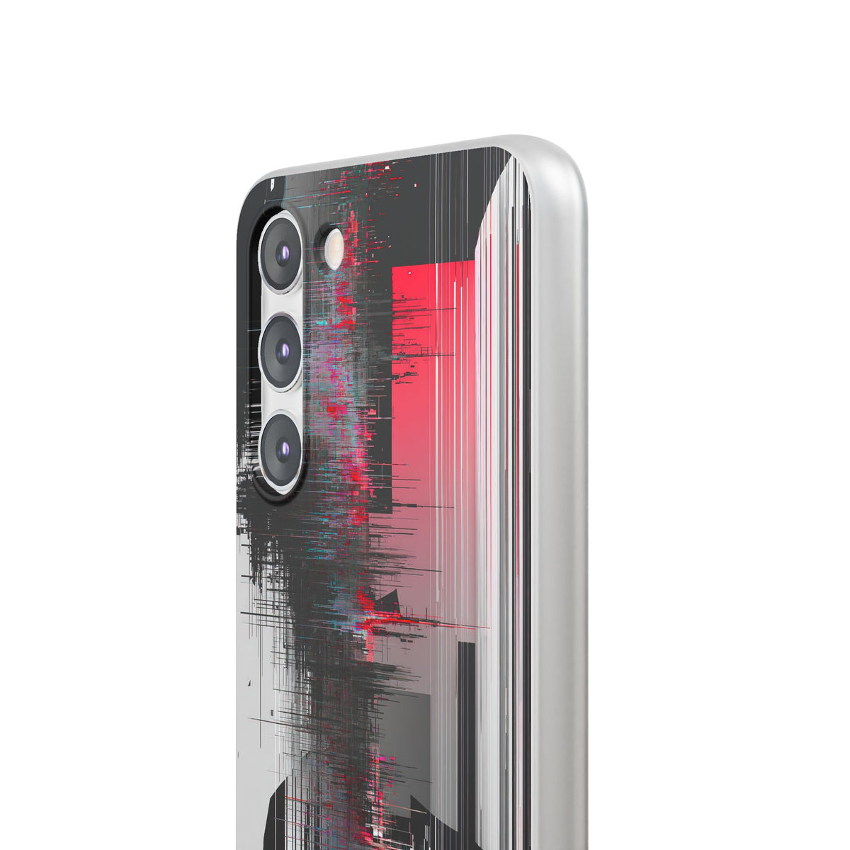 Black Lite Phone Case for Samsung - Crimson Data Leak