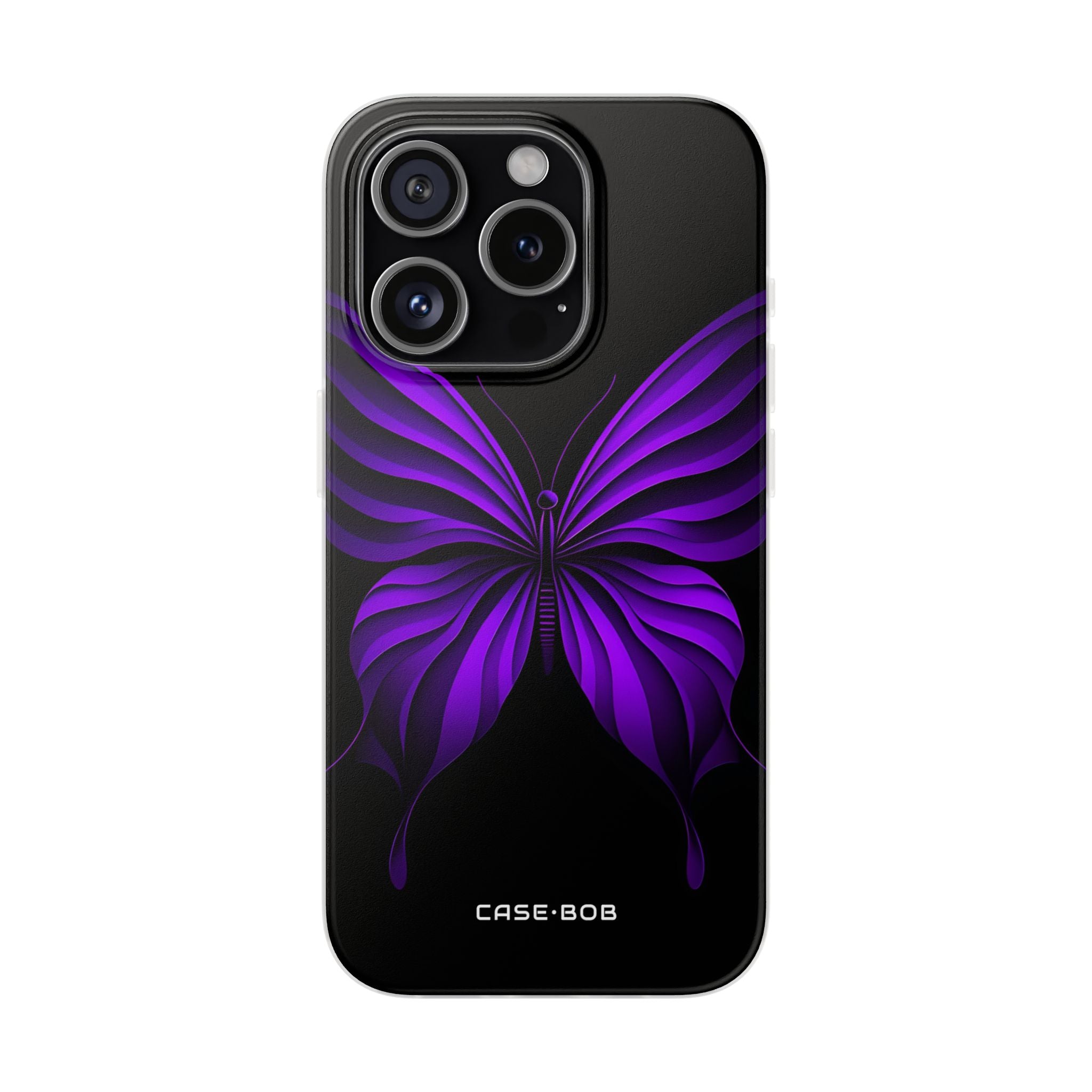 Violet Monarch iPhone 15 Pro Case - Soft