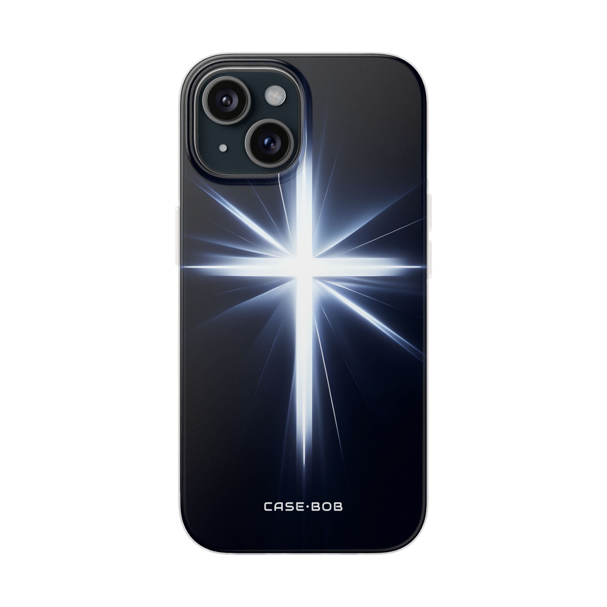 Glowing Crossburst iPhone 15 Case - Soft