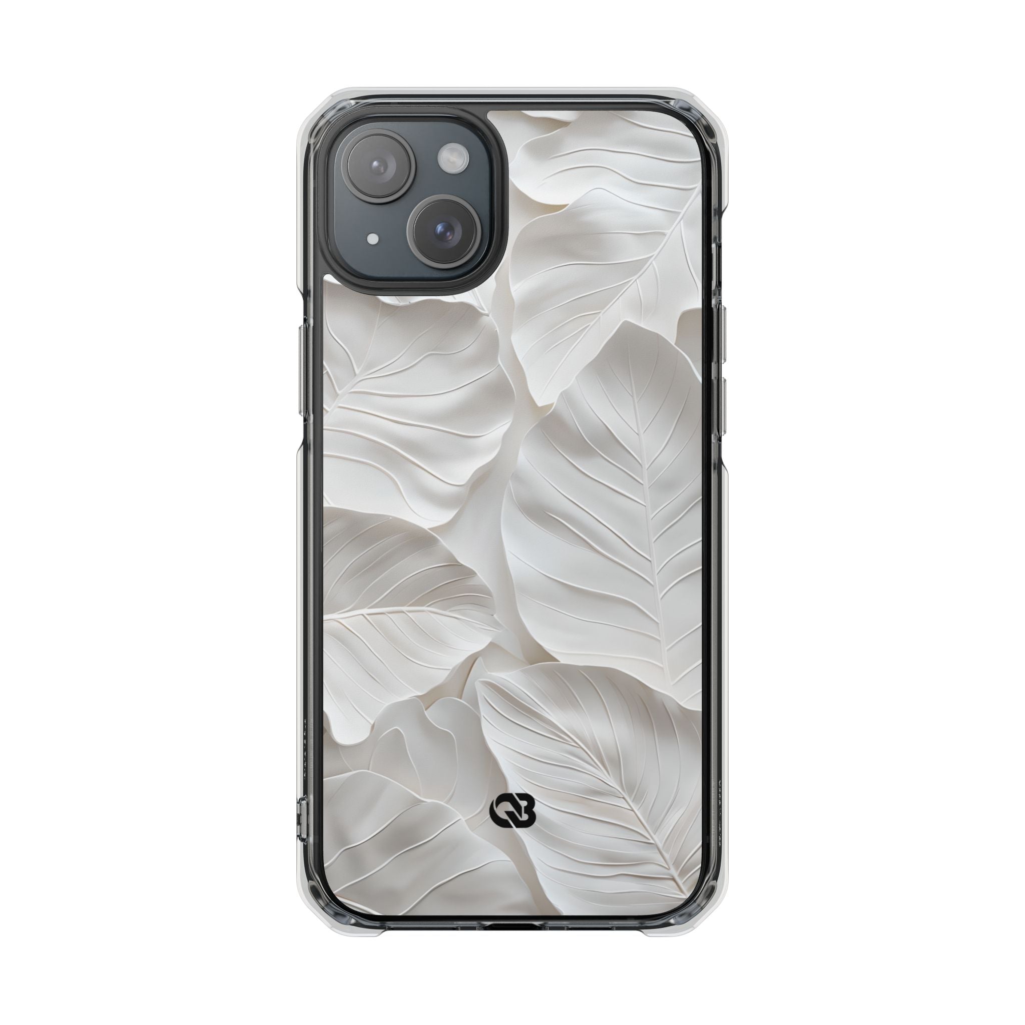 Sculpted Ivory Leaves · Impact Phone Case for iPhone · Magsafe
