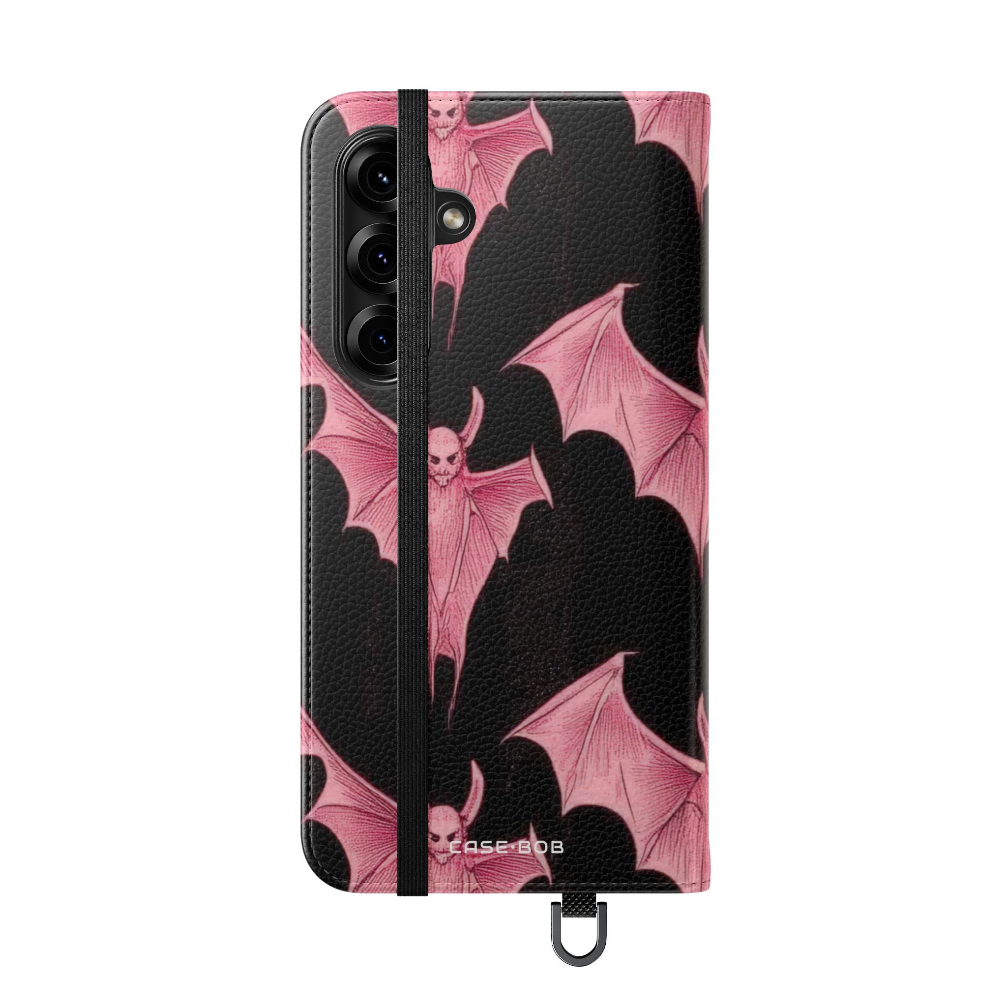 Pink Batwave - Samsung S25+ Case - Wallet