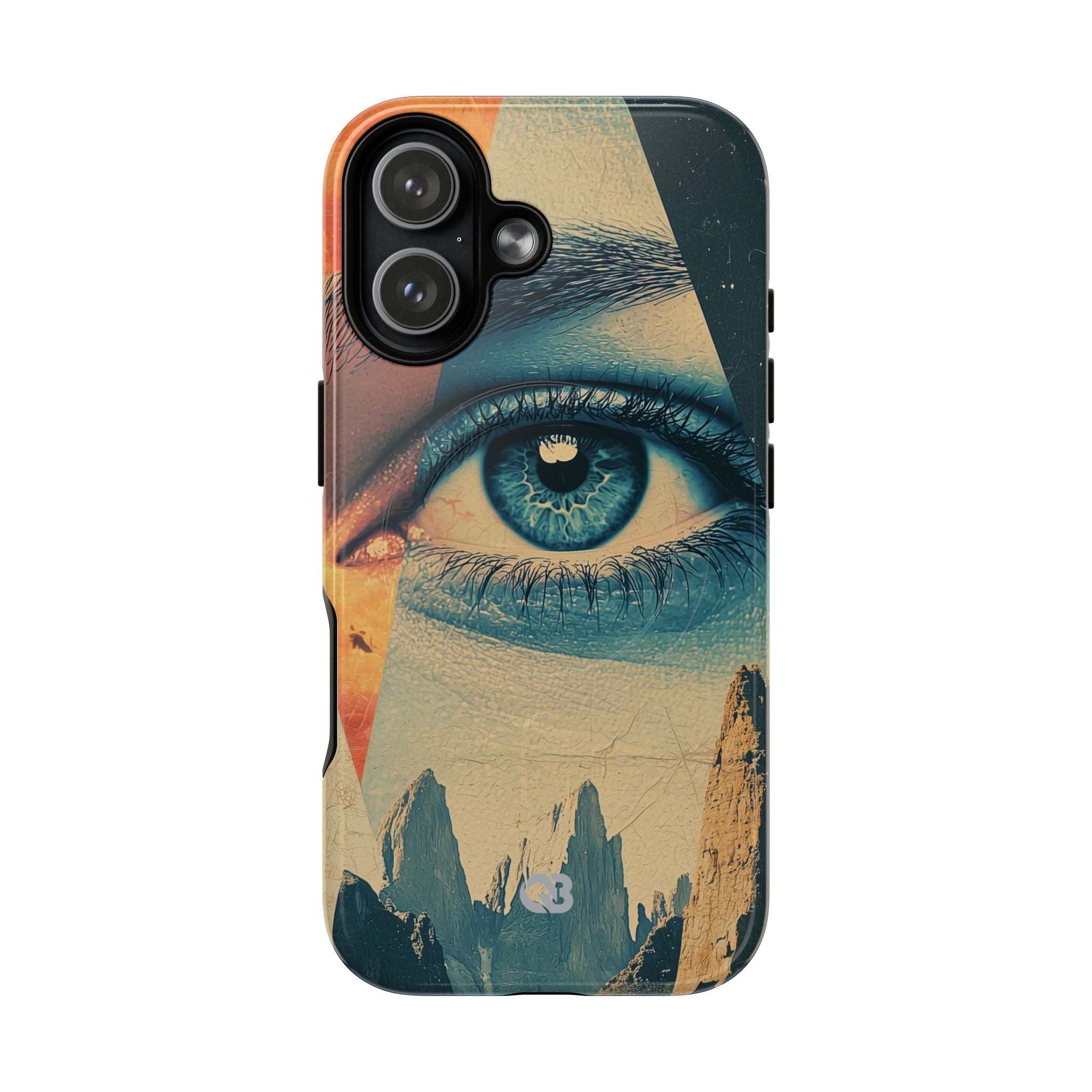 Fragmented Peak Gaze · Tough+ Phone Case for iPhone · Magsafe