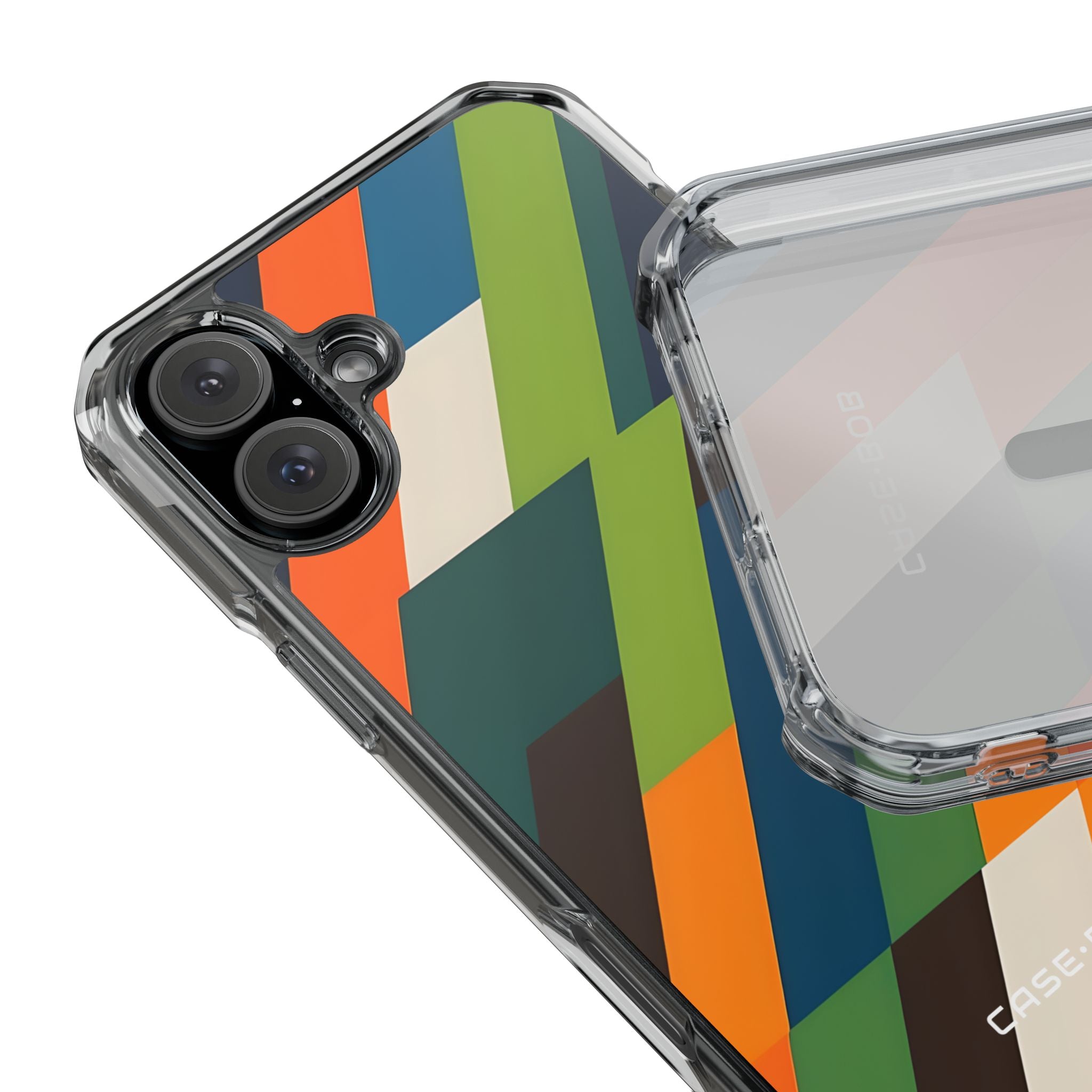 Diagonal Blaze iPhone 16 Plus Case - Impact