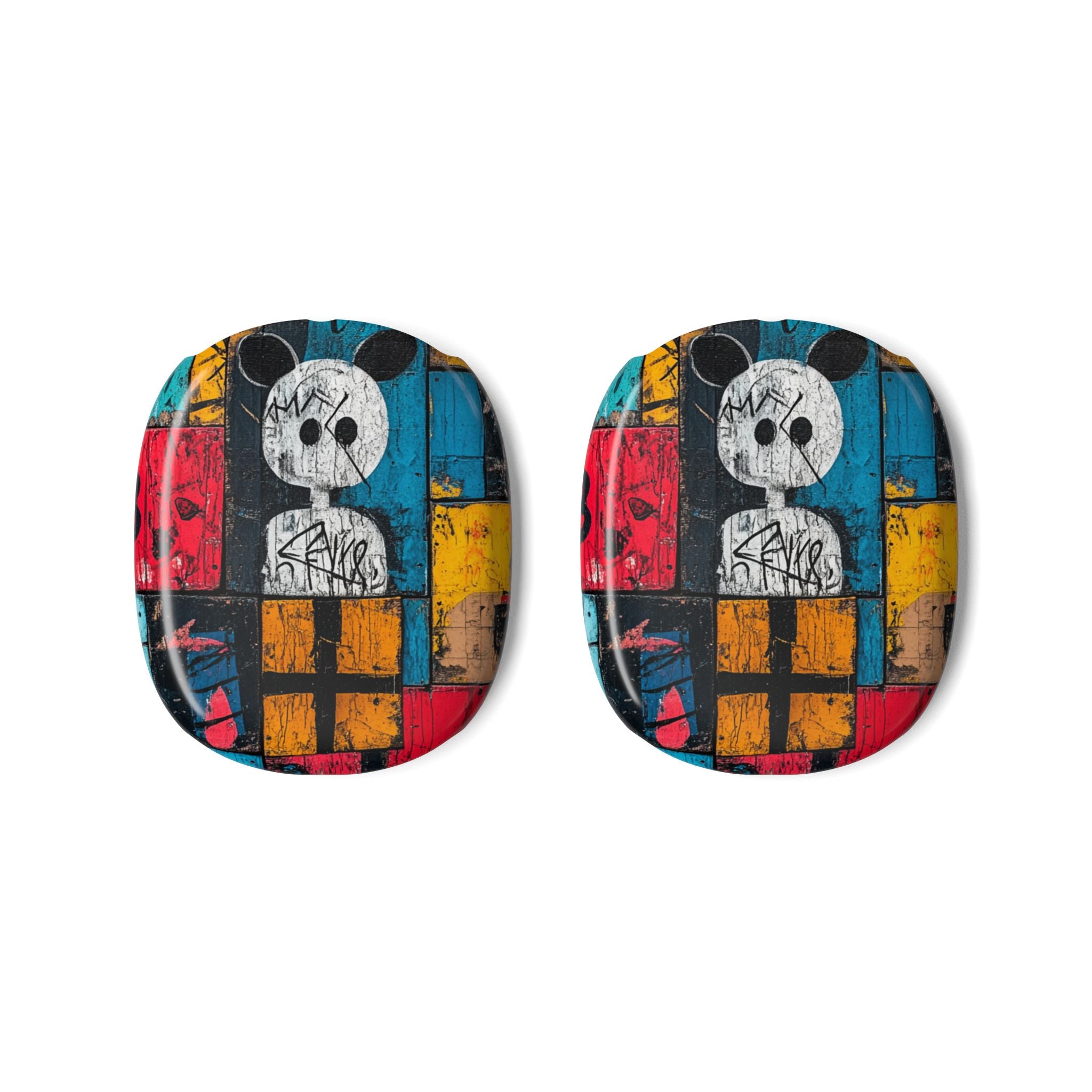 White Orb Graffiti - AirPod Max Case