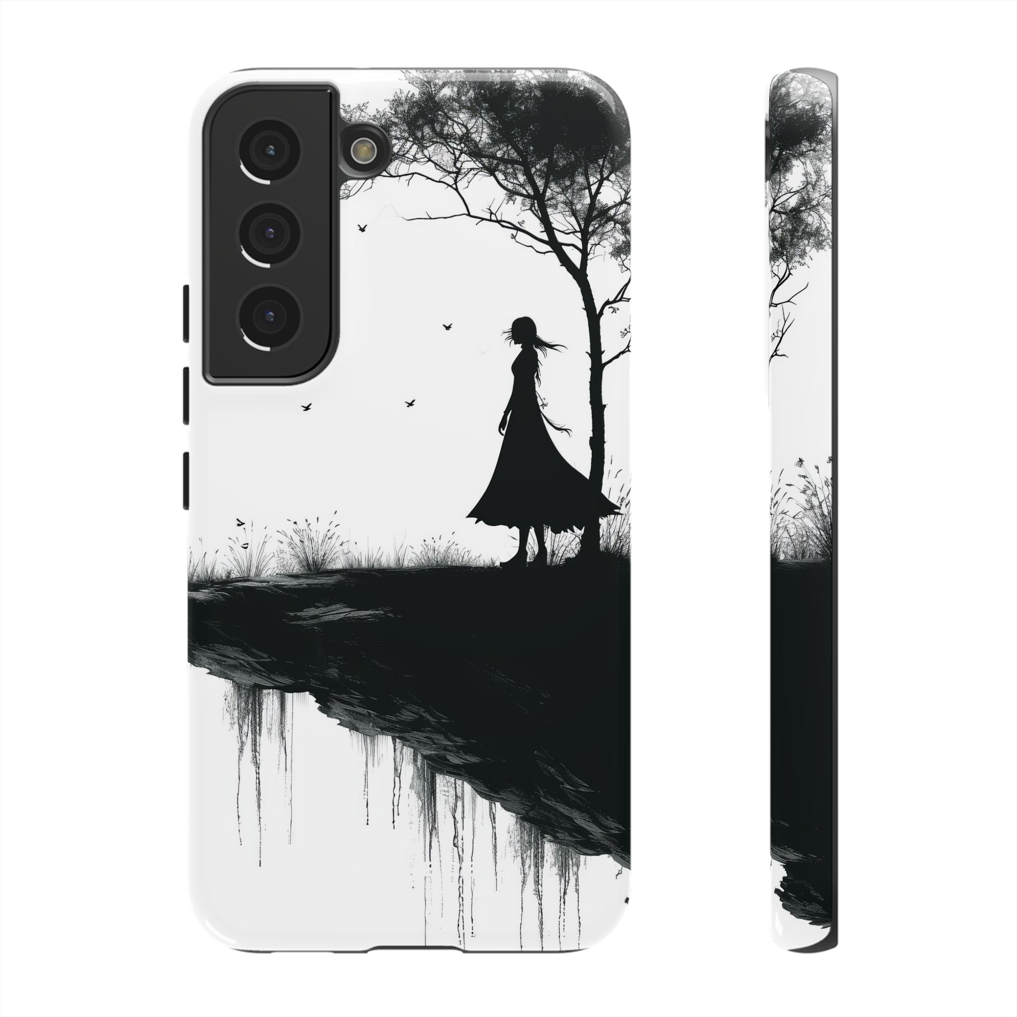 Cliffside Silhouette Samsung S22 Case - Tough