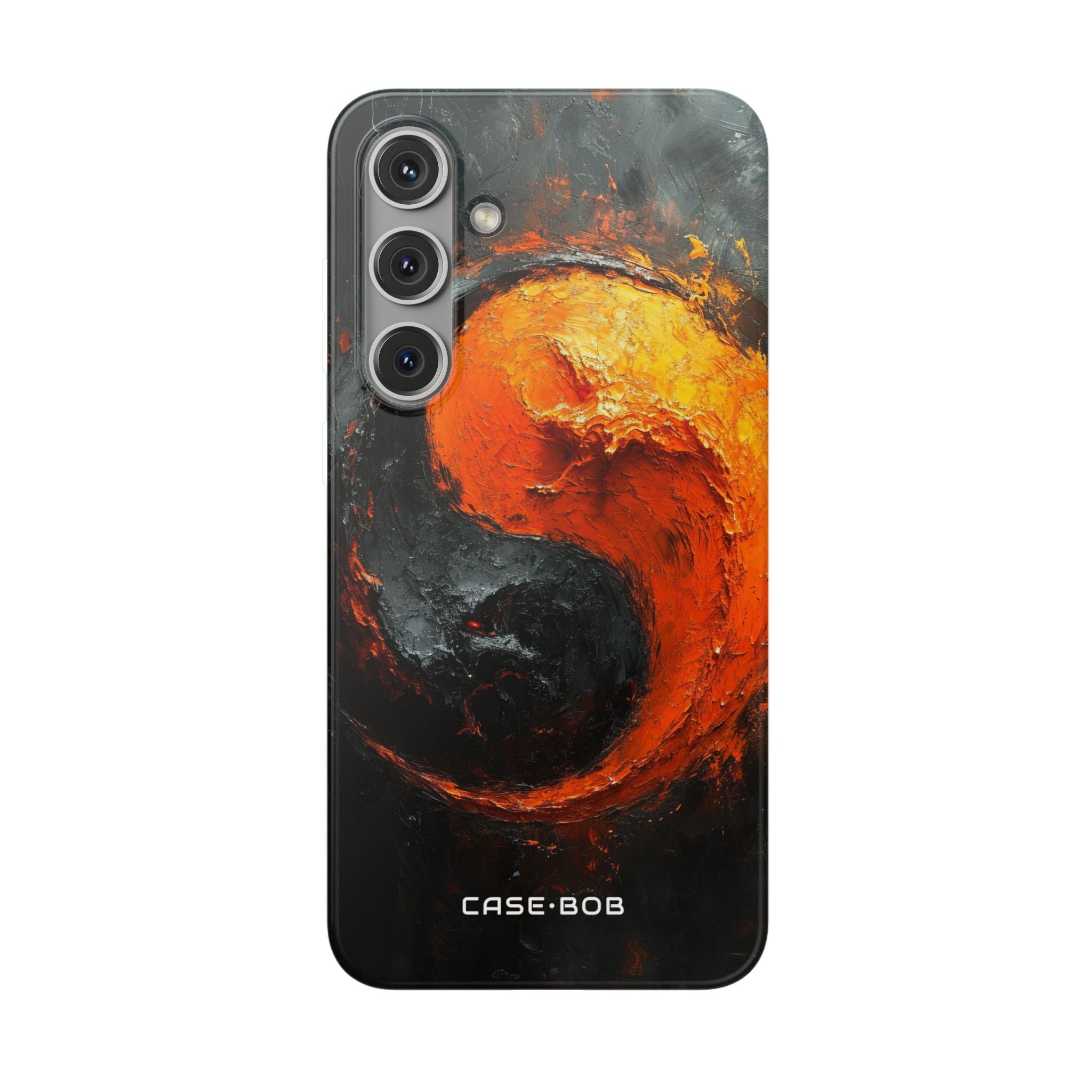 Molten Yin-Yang Samsung S24 Plus Cover - Blød