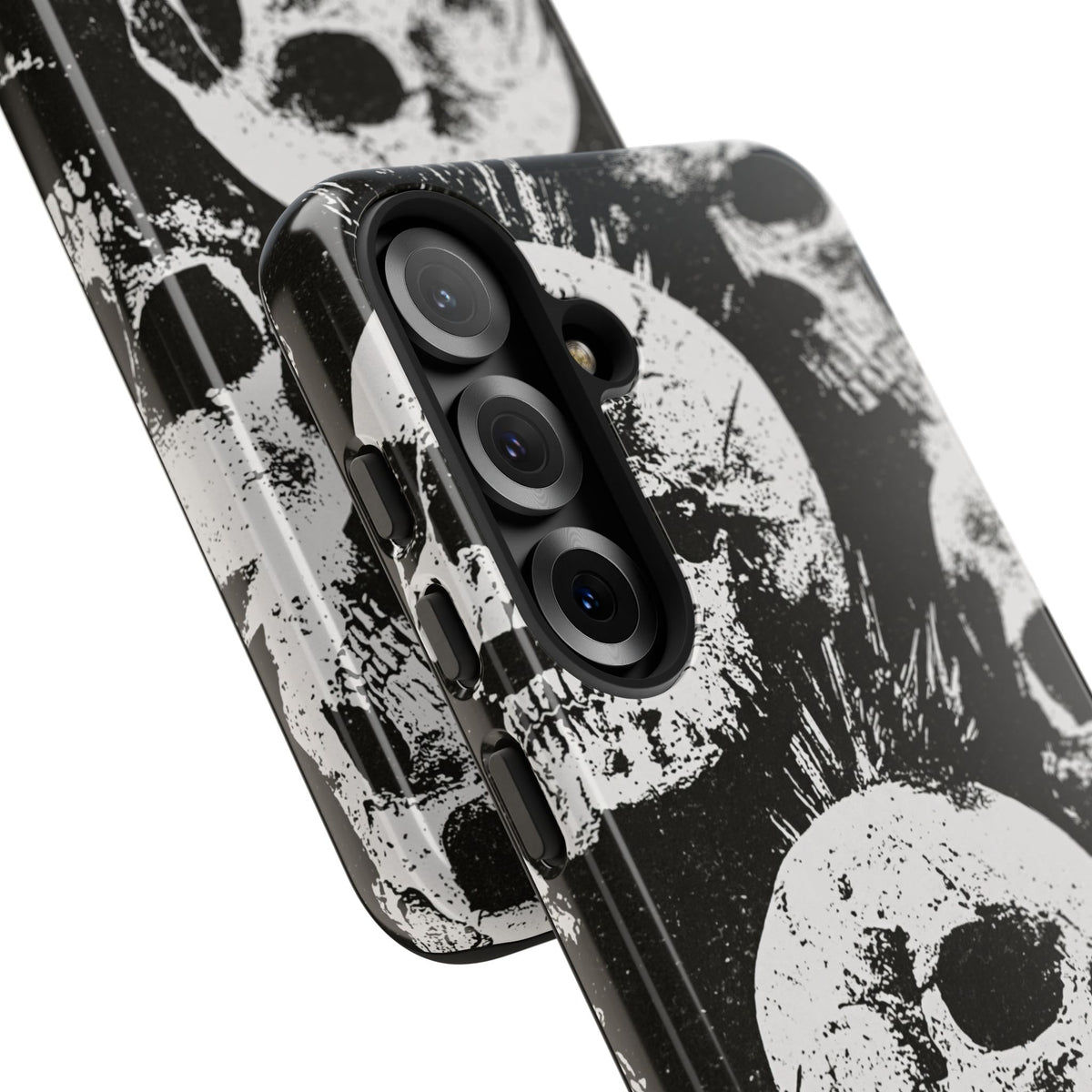 Punk Skull Riot · Tough Phone Case for Samsung · Black