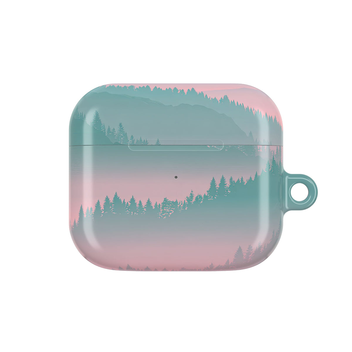 Alpine Horizon · Hard Case for AirPods & AirPods Pro · Green