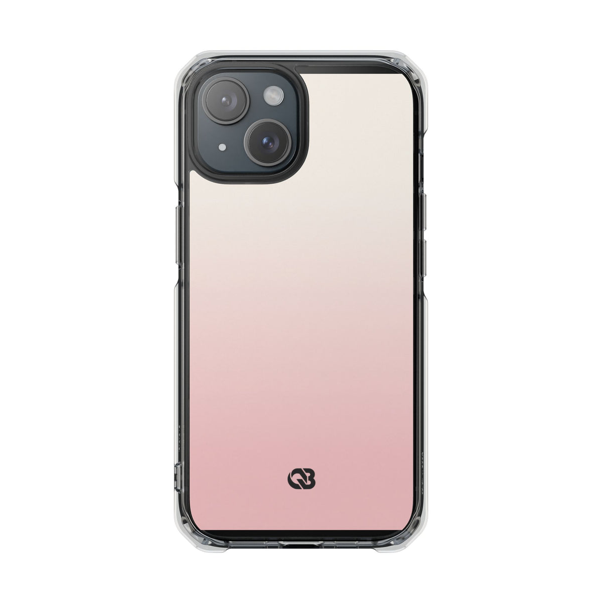 Blush Horizon · Clear Impact Magnetic Phone Case for iPhone · Pink