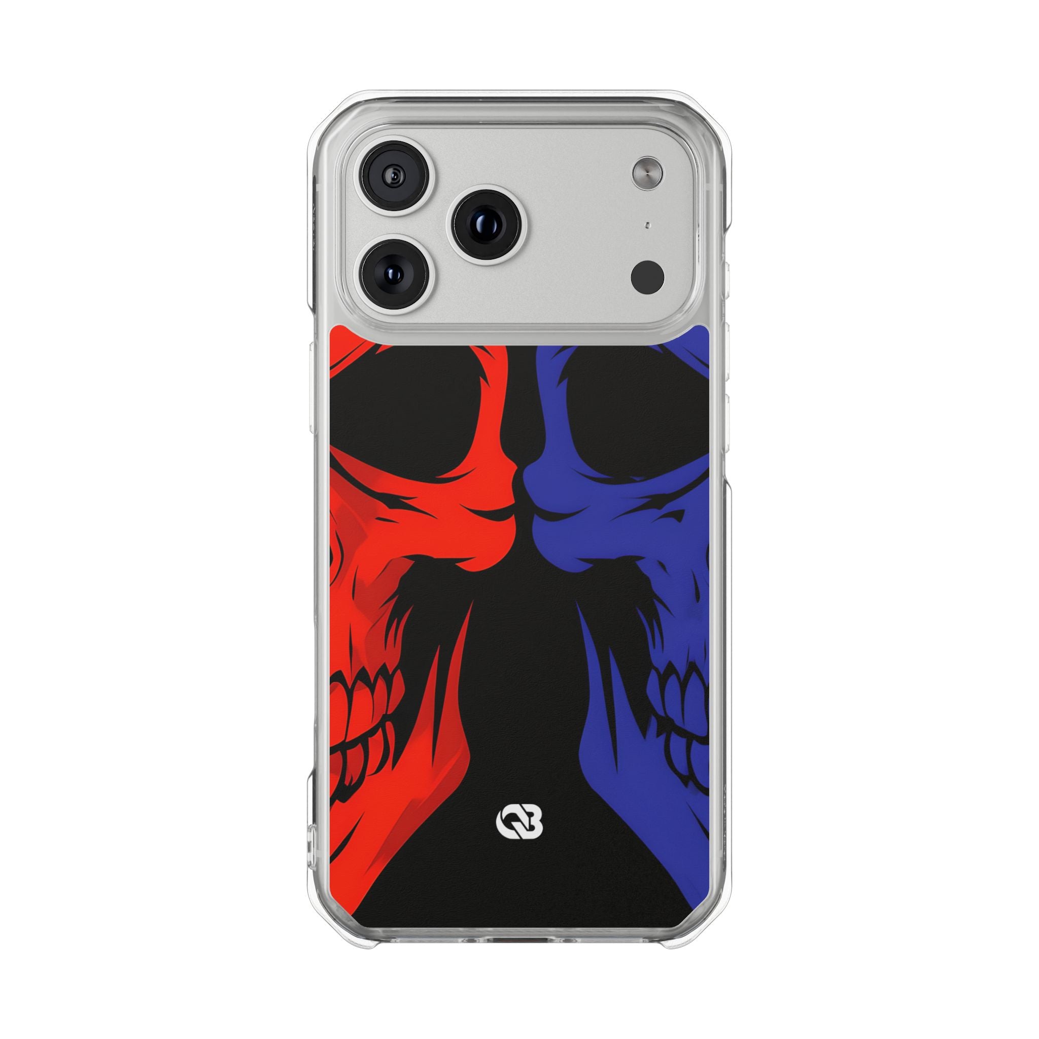Crimson Cobalt Skulls · Impact Phone Case for iPhone · Magsafe