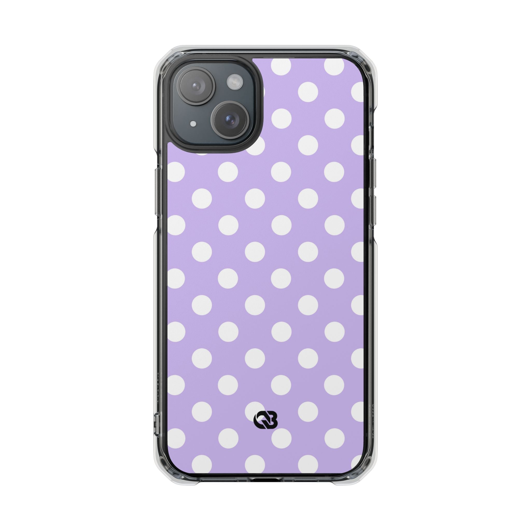 Lavender Polka Grid · Impact Telefoncover til iPhone · Magsafe