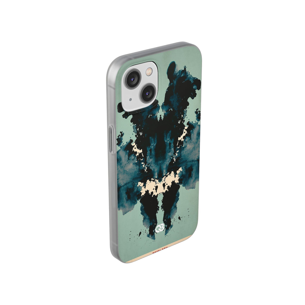 Rorschach Ink Void · Lite Phone Case for iPhone · Black