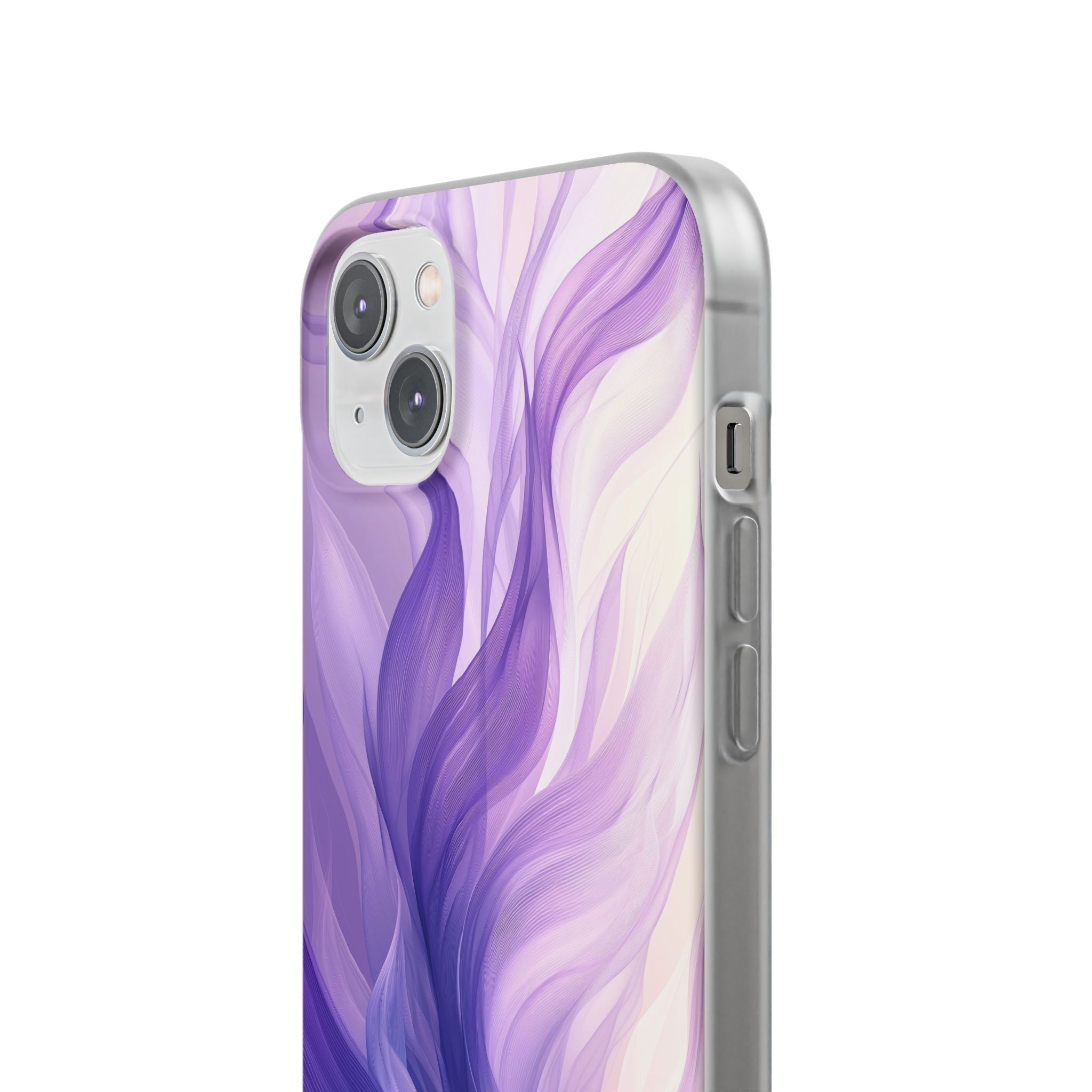 Amethyst Silk Waves · Soft Hoesje voor iPhone