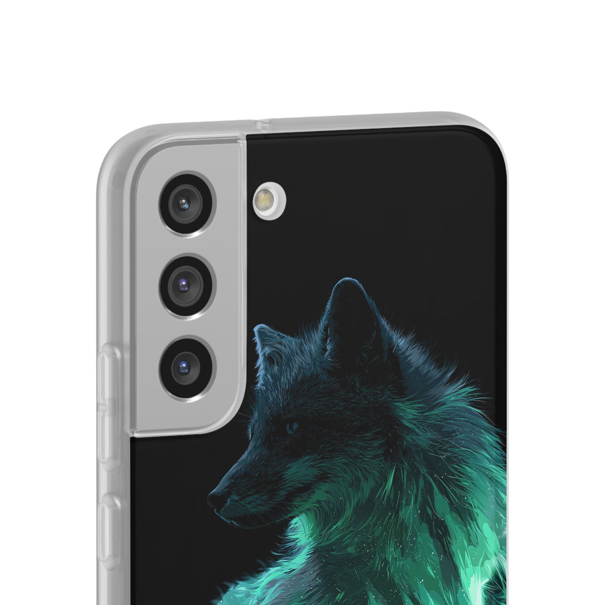Nordic Aurora Fox · Lite Phone Case for Samsung · Teal