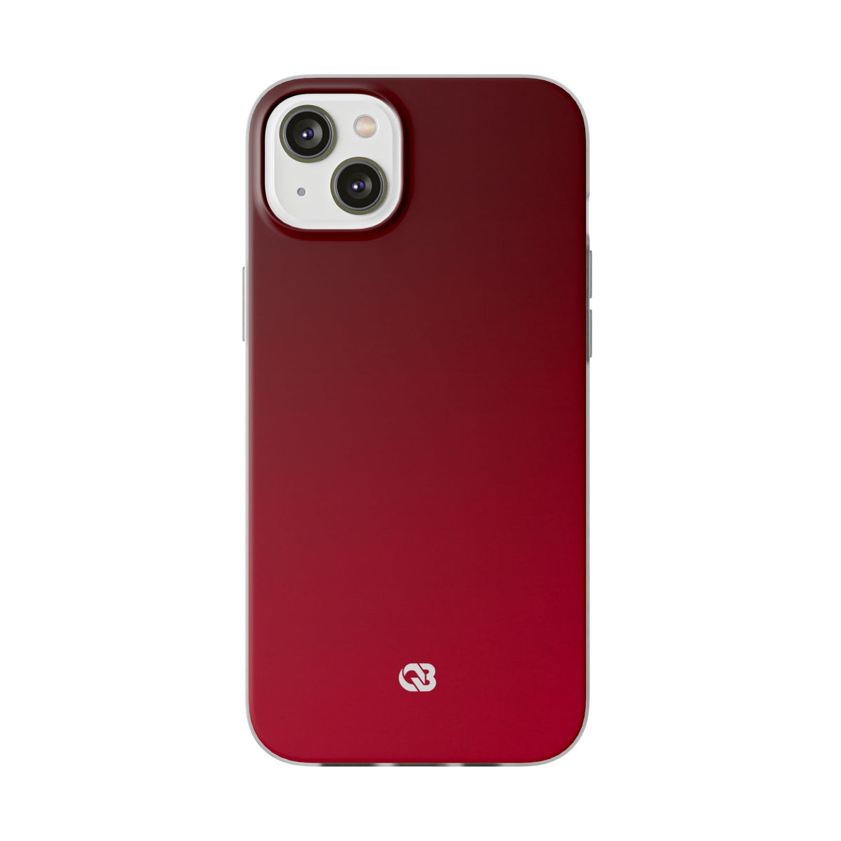 Red Lite Phone Case for iPhone - Crimson Velvet Fade