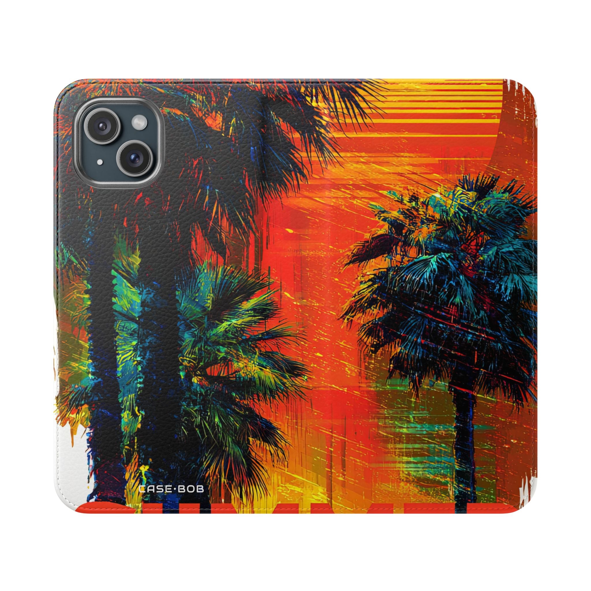 Golden Palms - iPhone 15 Plus Case - Wallet