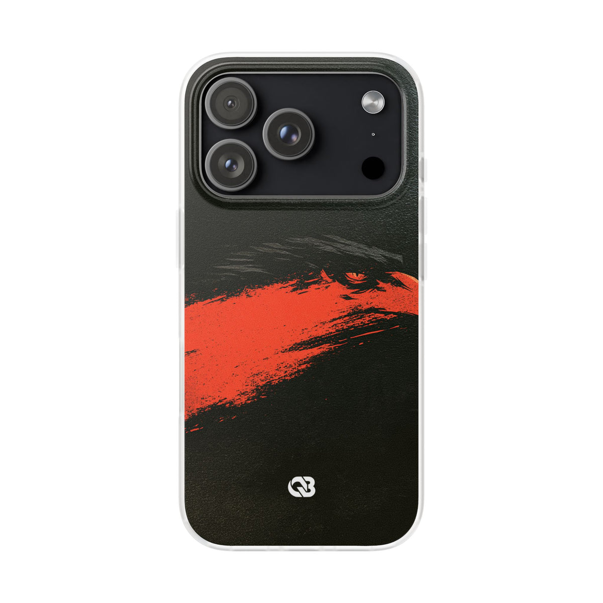 Crimson Raptor Noir · Lite Phone Case for iPhone · Black