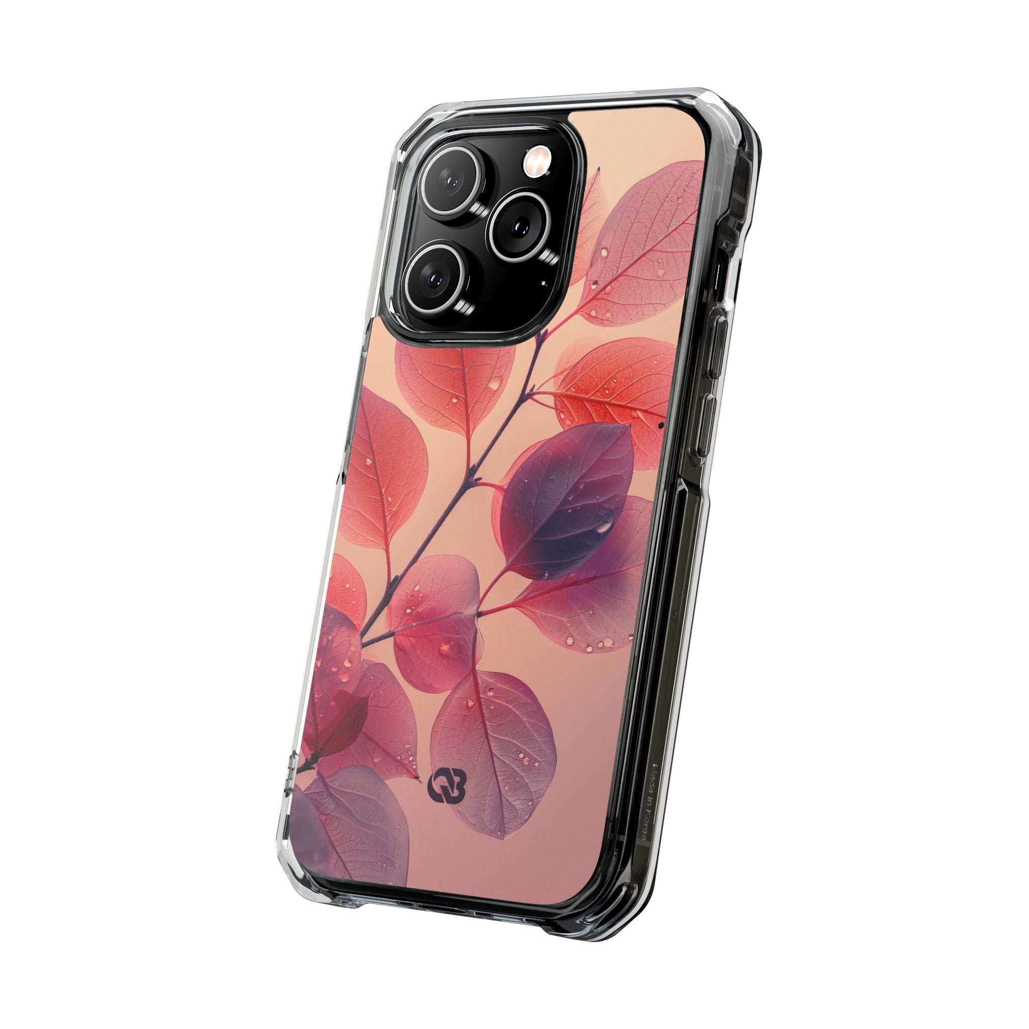 Dewy Magenta Foliage · Impact Phone Case for iPhone · Magsafe