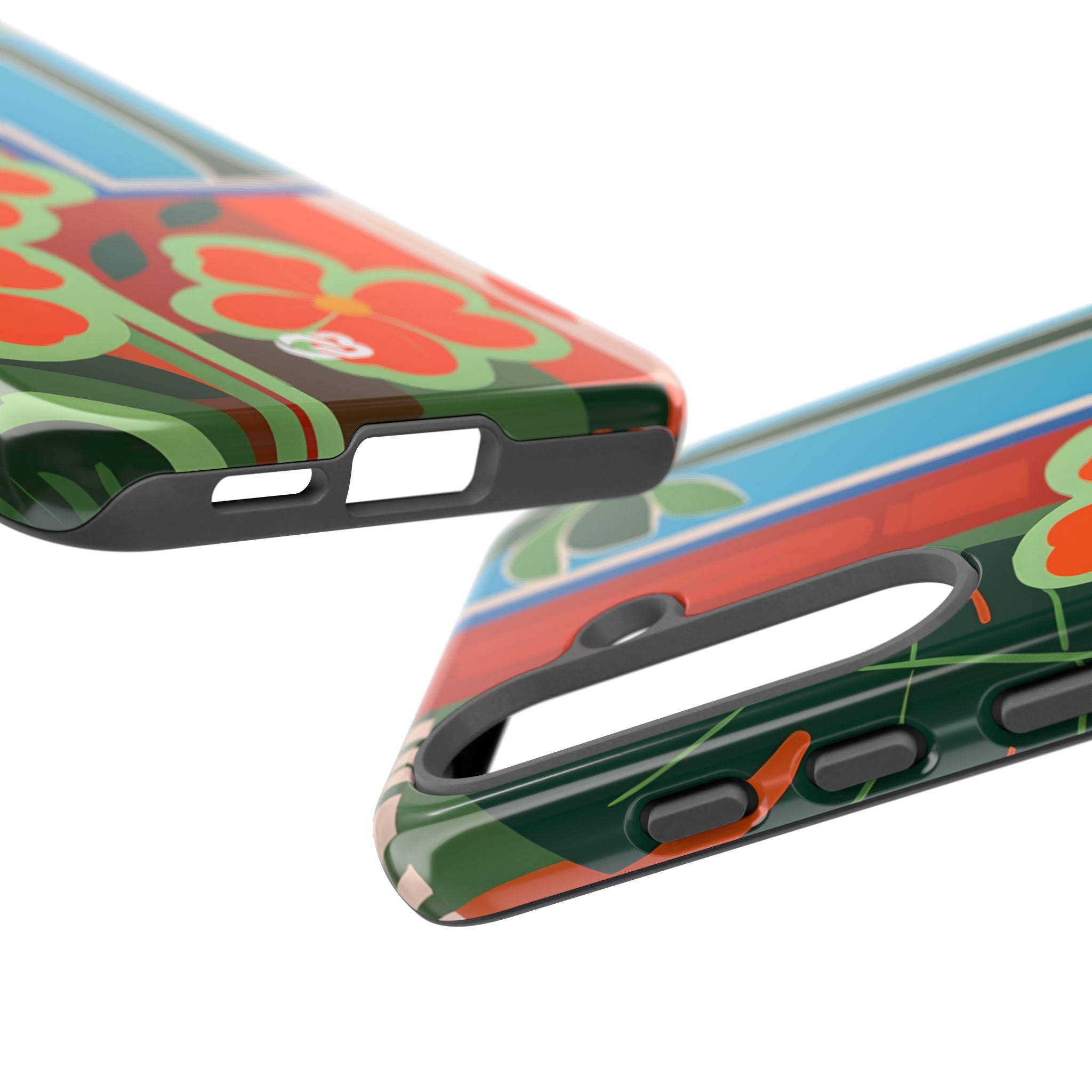 Vivid Jungle Collage · Tough Coque de téléphone pour Samsung